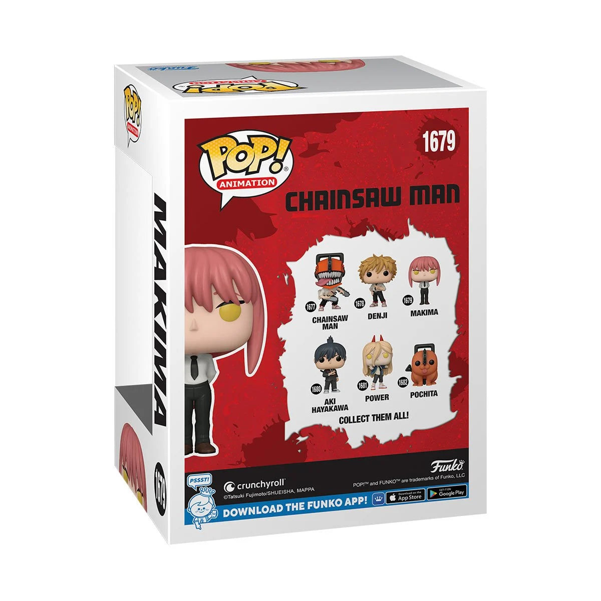 Chainsaw Man Makima Funko Pop! Vinyl Figure #1679 - Anime Collectible for Fans & Gift Idea