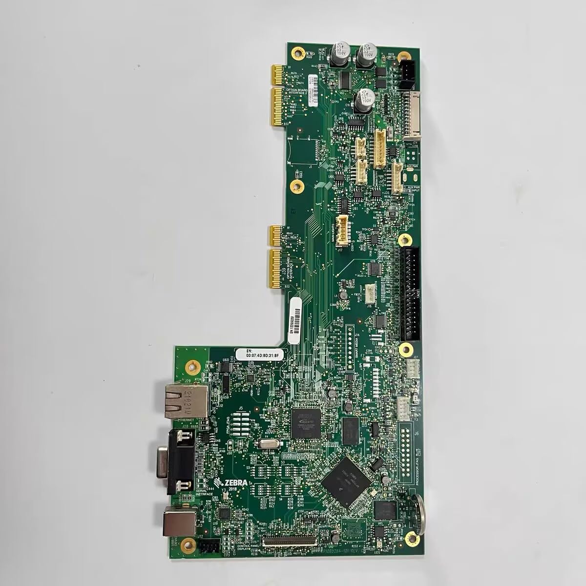 Original Motherboard Logic Board Replacement for Zebra ZT411 & ZT421 Thermal Label Printers - P1105147-007 - Compatible with Warehouse, Retail, and Shipping Label Printing