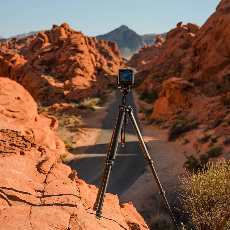 Ulanzi Falcam TreeRoot Quick Lock Travel Tripod R141K 320P - Compact Lightweight Aluminum Tripod for DSLR Camera, Smartphone & Action Cam - Perfect for Travel, Vlogging & Outdoor Photography