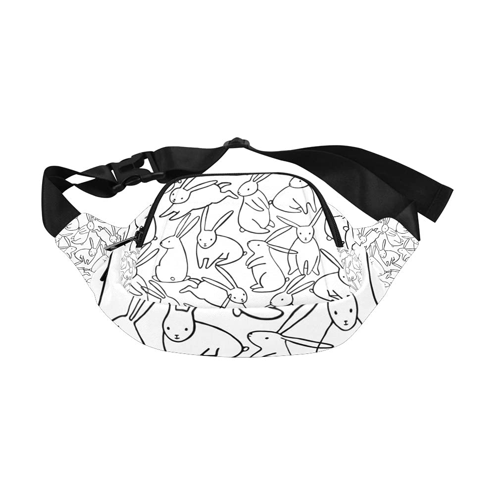 Unicorn in the Sky Fanny Pack for Women & Men - Adjustable Waist Bag with Belt, Fashionable Hip Bum Pack for Running, Hiking, Travel & Outdoor Activities