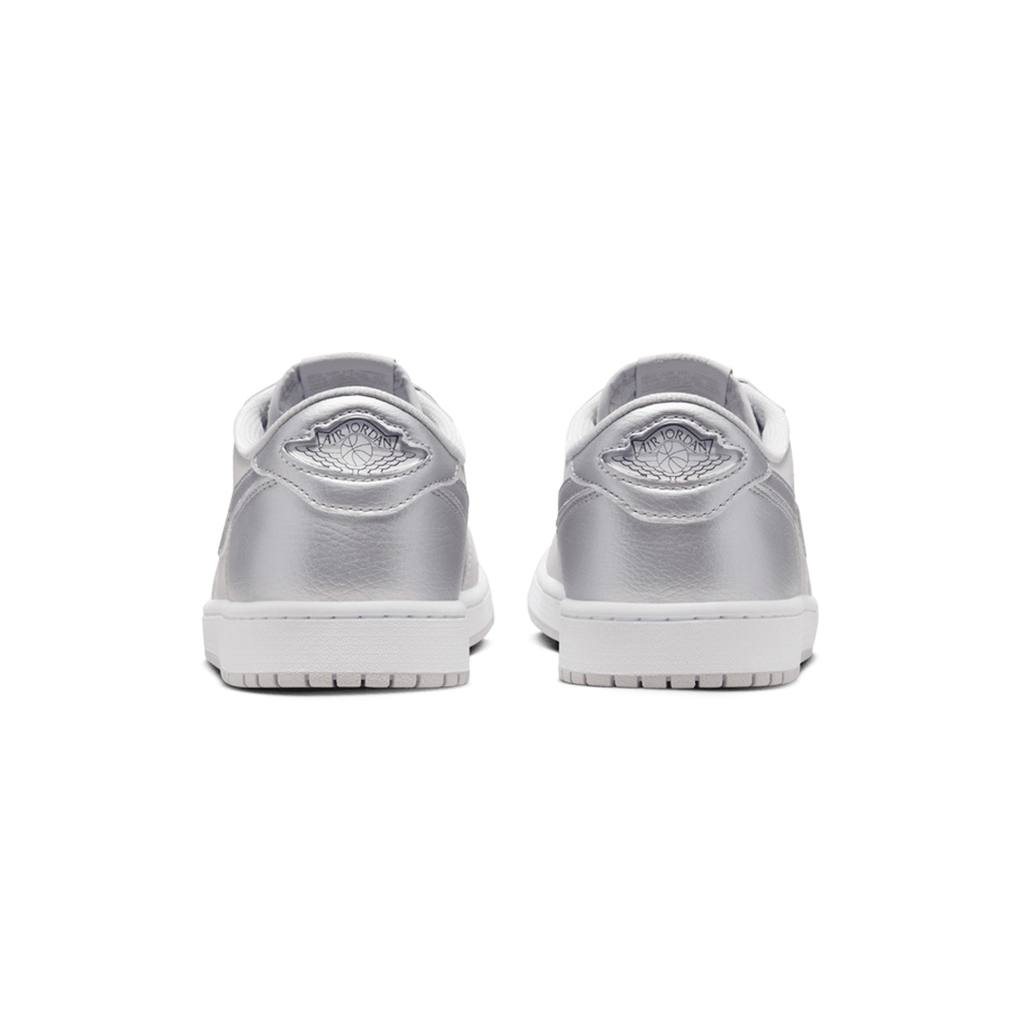 Air Jordan 1 Low OG 'Metallic Silver' Sneakers (2024) - Men's Basketball Shoes for Casual Wear & Street Style Fashion