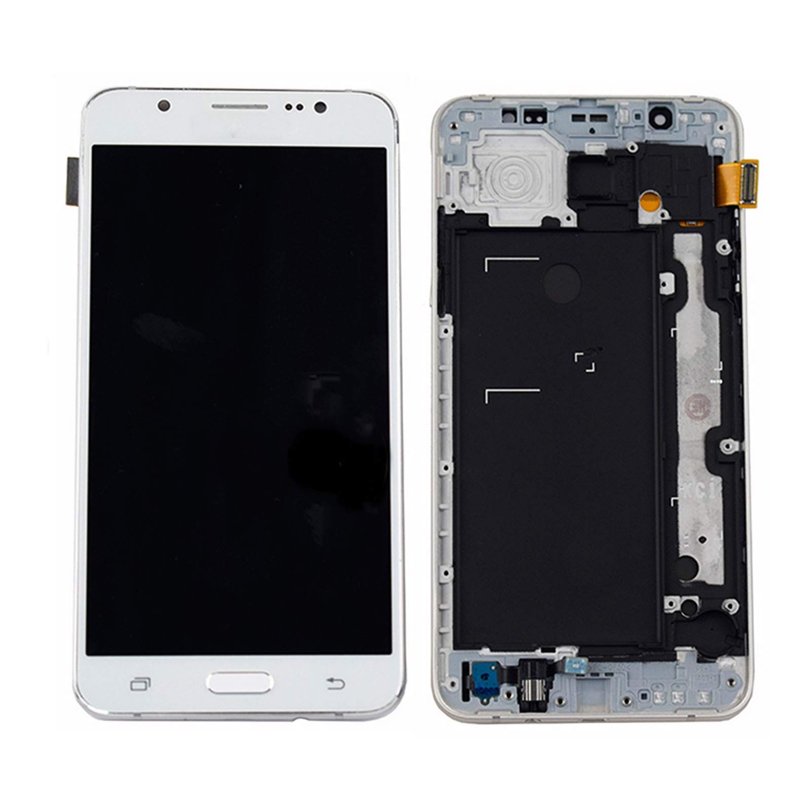 Original: Qgg Screen Replacement for LCD Fit for Samsung Galaxy J7 2016 LCD Touch J710FN LCD Display Touch Screen Fit for Samsung J710 SM-J710F J710M J710H Assembly with Frame (Color : Black with Frame)  Optimized: Samsung Galaxy J7 2016 LCD Touch Screen Replacement - Compatible with J710FN, SM-J710F, J710M, J710H Models - Black Display Assembly with Frame - Perfect for DIY Phone Repair & Screen Replacement
