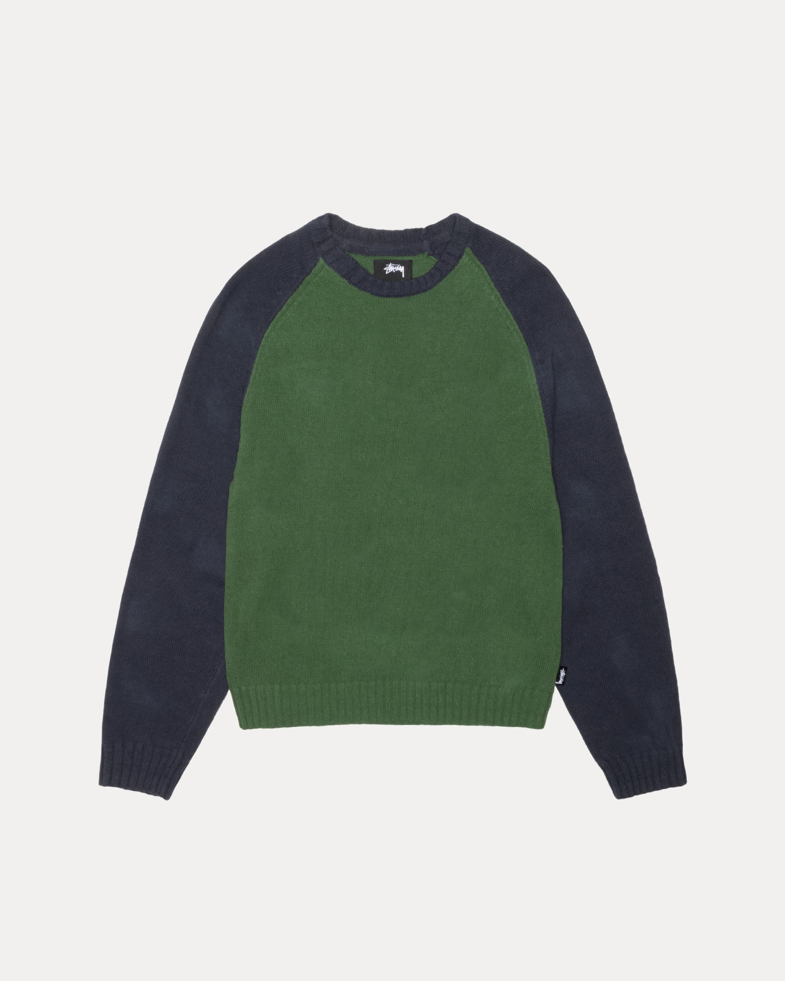 Colorblocked Raglan Knit Crew Neck Sweater - Casual Pullover for Women & Men | Perfect for Fall & Winter Layering, Outdoor Activities & Cozy Home Wear