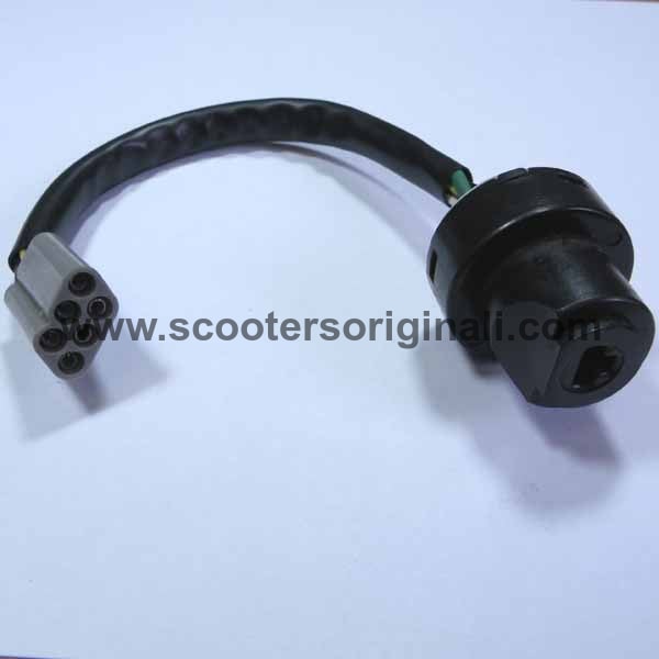 Vespa PX150E Ignition Switch 6 Wire - Compatible with Piaggio Scooters - Perfect for Scooter Repair and Restoration Projects
