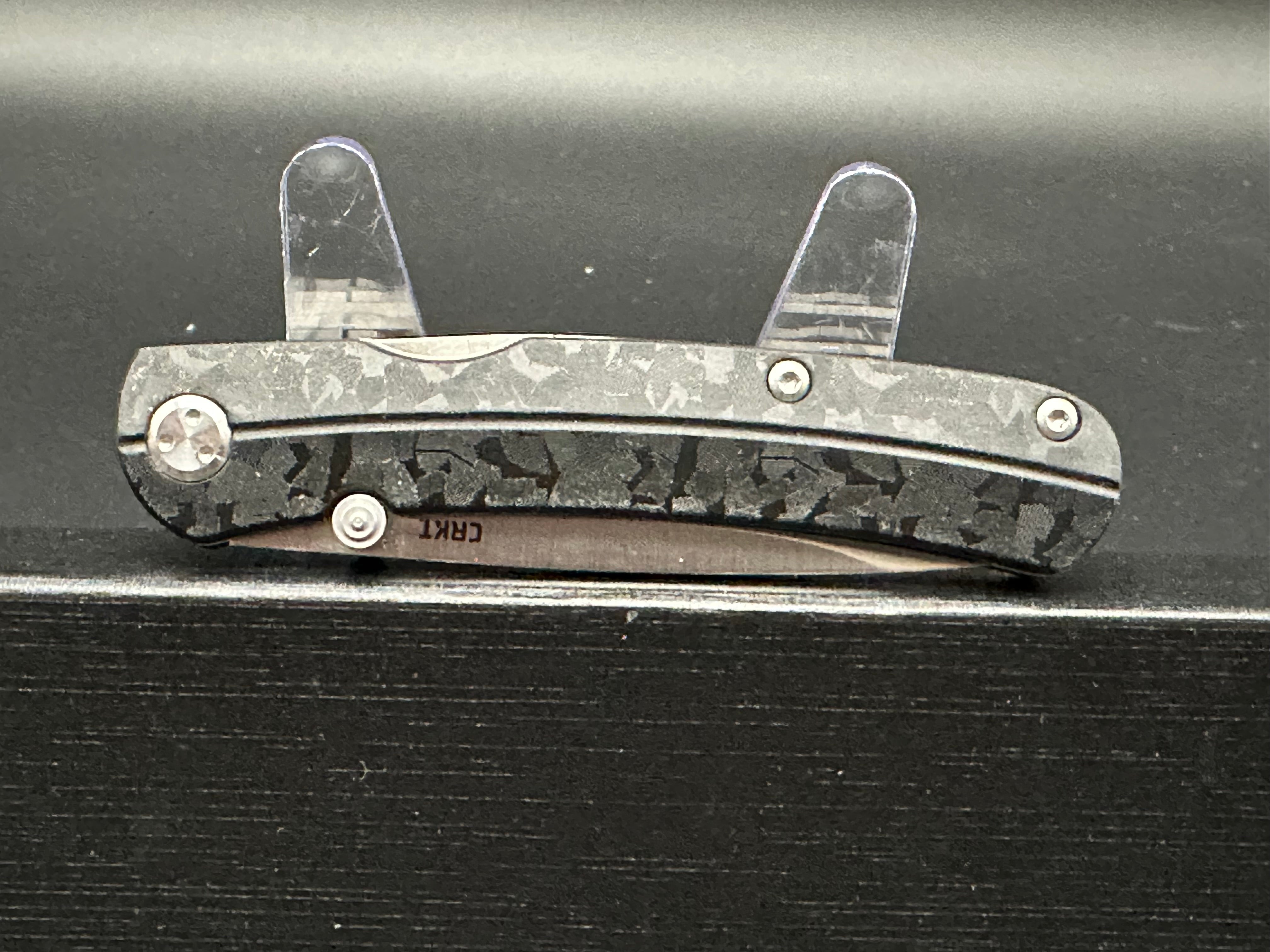 CRKT Kith Folding Knife - 8Cr13MoV Stainless Steel Blade, Black GRN Handle Scales - EDC, Outdoor, Camping, Survival Gear