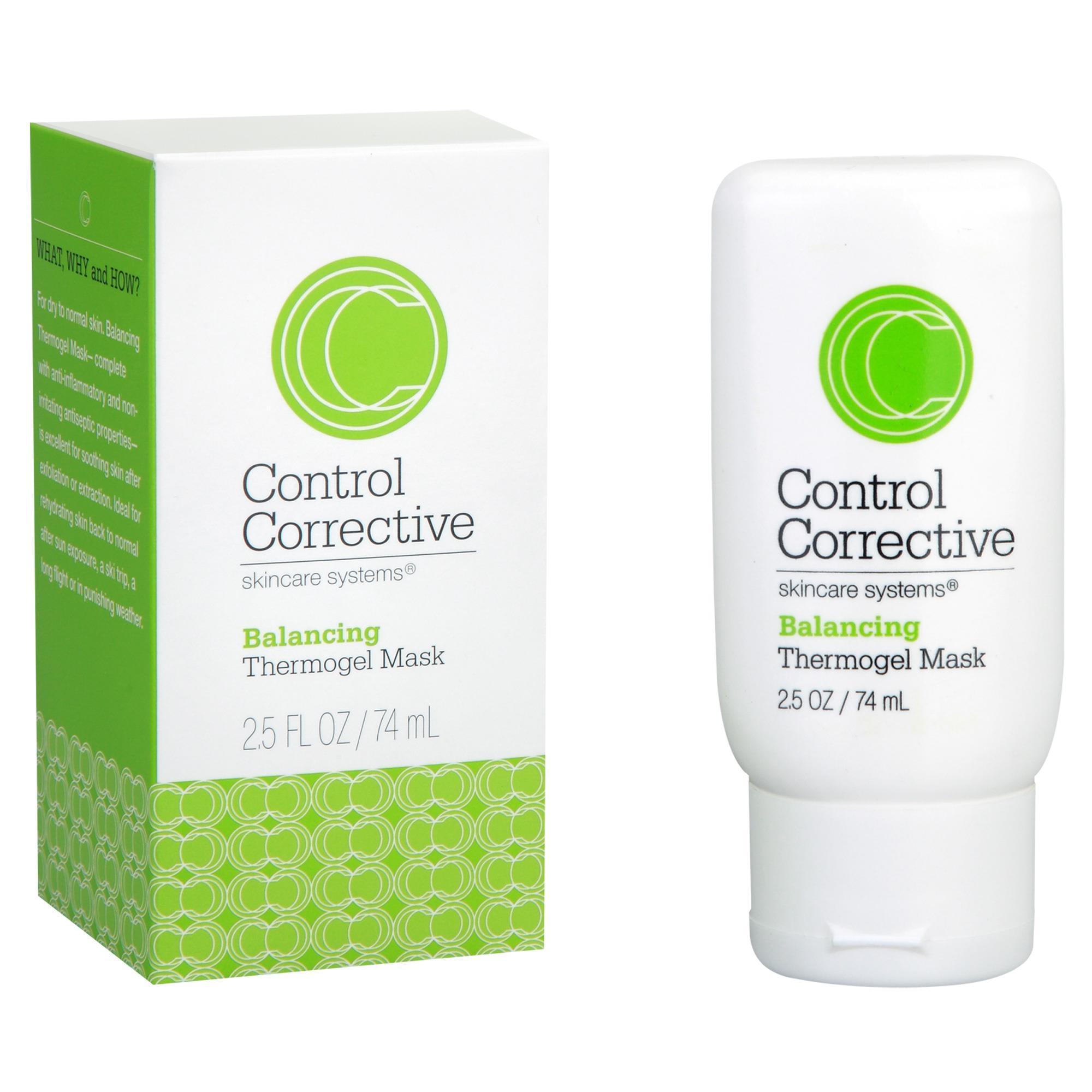 Control Corrective Balancing Thermogel Mask - Hydrating & Soothing Facial Treatment for Dry & Sensitive Skin - Perfect for Spa Nights & Self-Care Routines