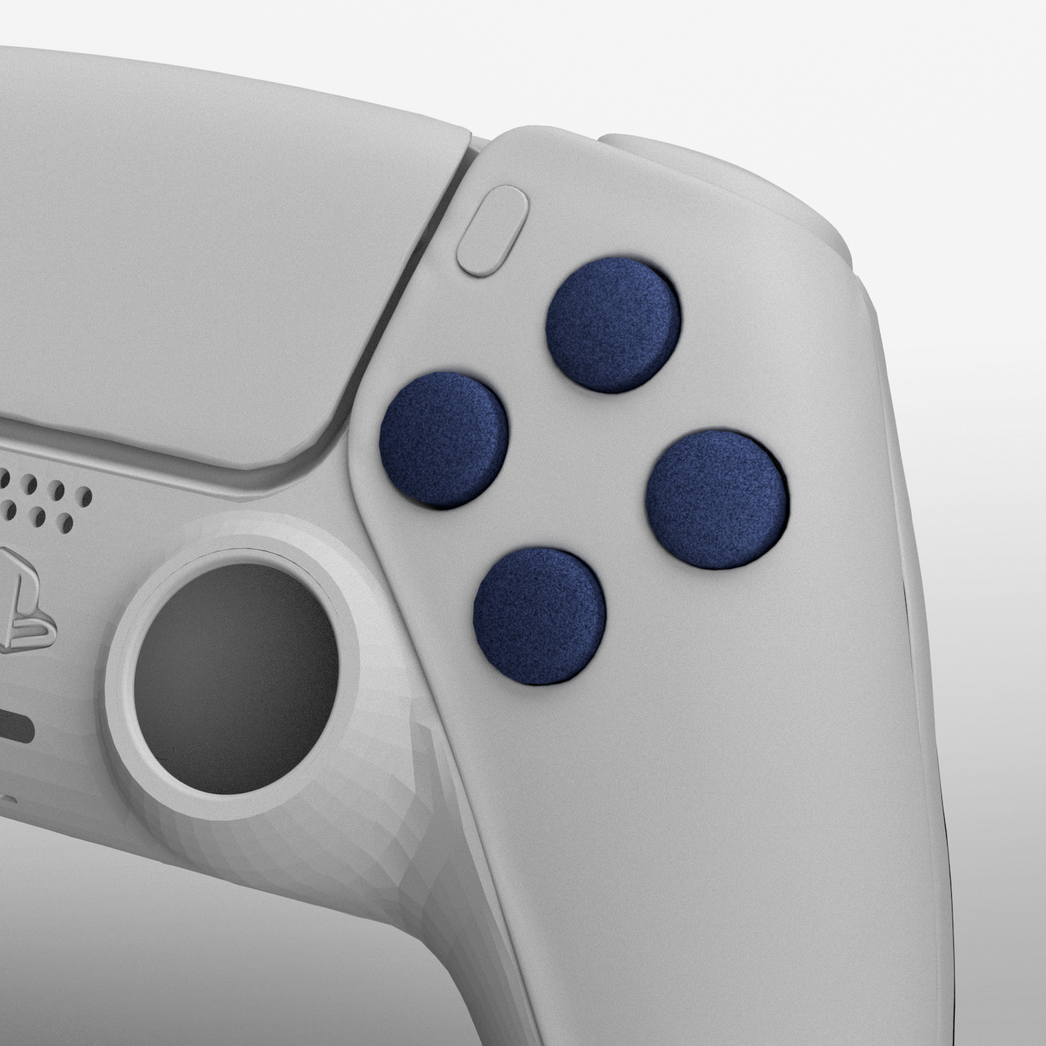 Custom PS5 Metallic Face Buttons - Premium Replacement for PlayStation 5 Controller - Perfect for Gaming Enthusiasts & Custom Mods