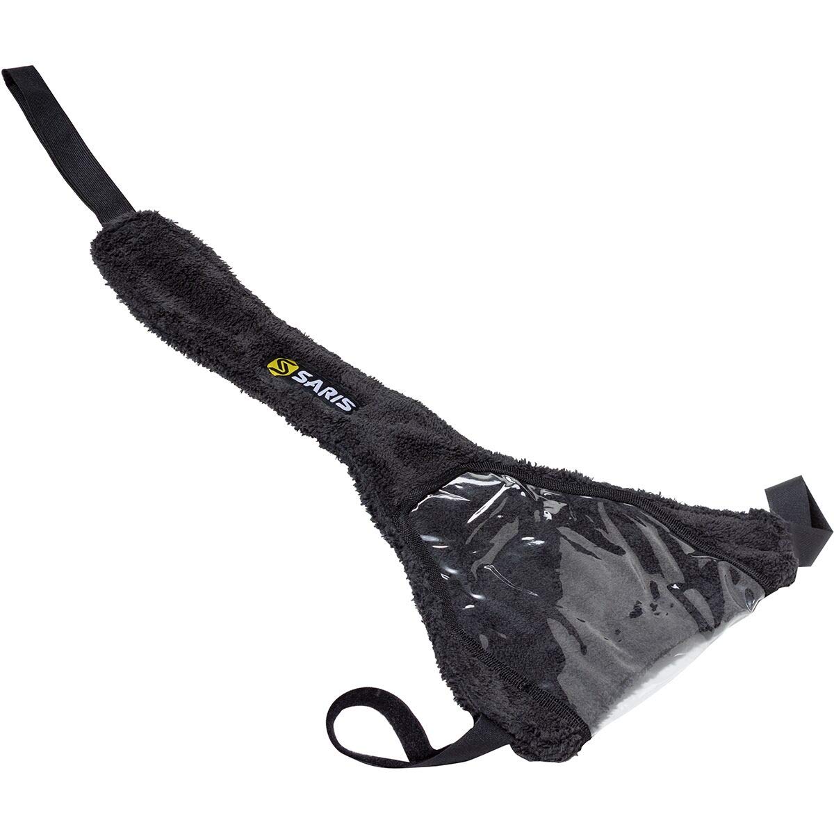 Saris Bike Guard Sweat Protector with Phone Holder - Indoor Cycling Trainer Accessory for Peloton, Zwift & Home Workouts - Protect Your Bike from Sweat Damage During Intense Training Sessions