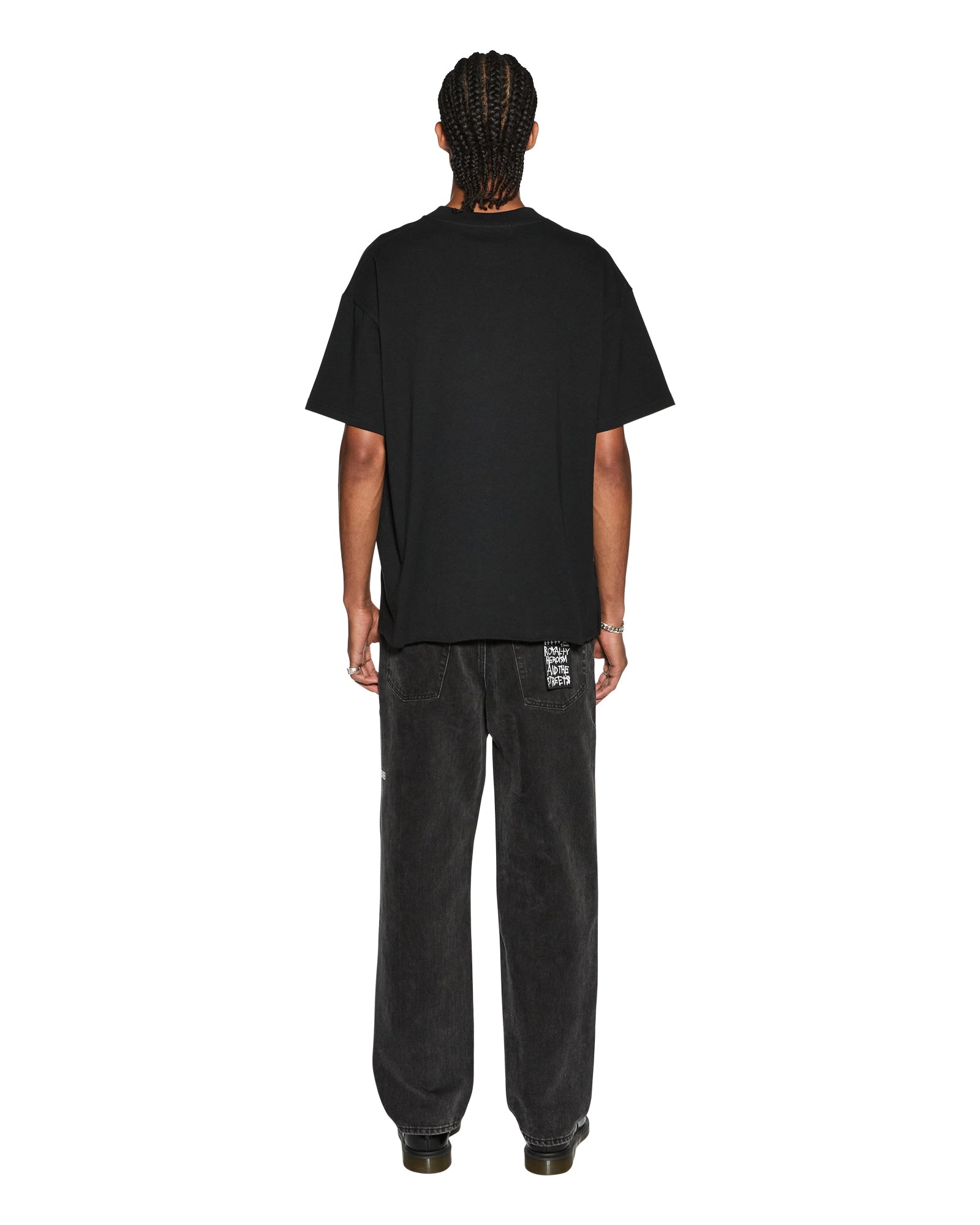 SOTT EKCESS Short Sleeve T-Shirt for Men - Jet Black - Soft Cotton Casual Tee for Everyday Wear, Gym, and Street Style
