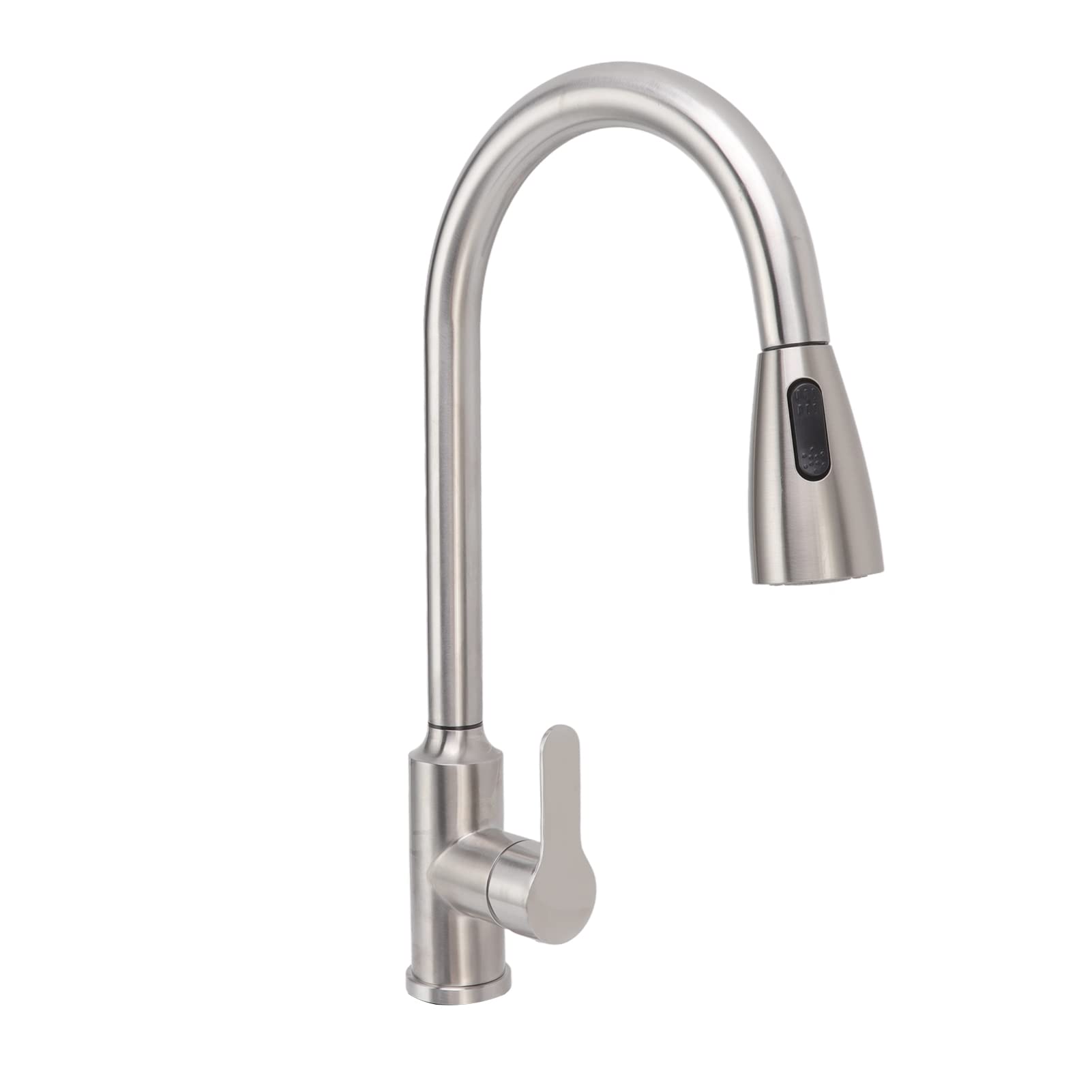 CHICIRIS Pull Out Kitchen Faucet - Stainless Steel with G12 Thread, Easy Installation for Home Kitchen Sink | Perfect for Washing Dishes, Filling Pots & Daily Cooking Tasks