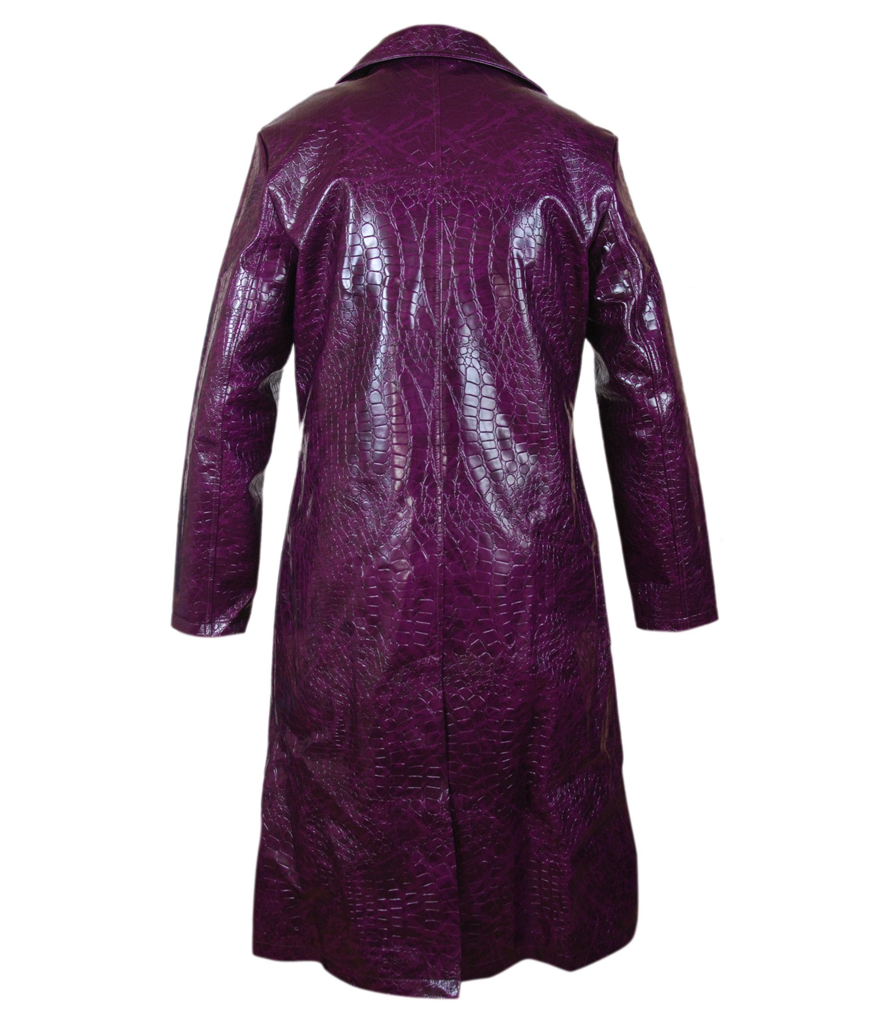 F&H Kids Supervillain Purple Long Coat - Halloween Costume, Cosplay, Dress-Up & Role Play for Boys & Girls