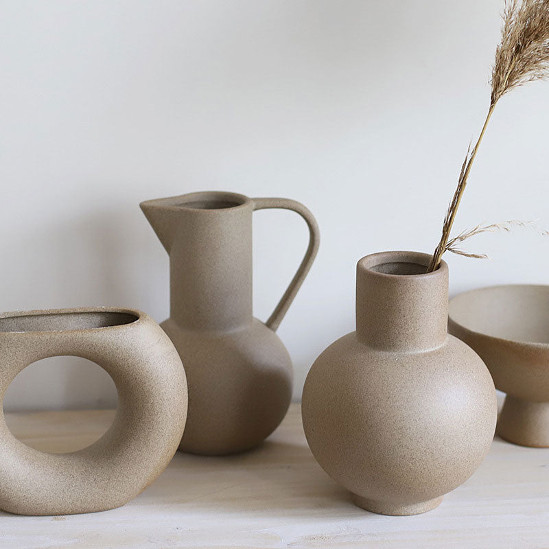 Handmade Clay Ceramic Accents - Unique Home Decor & Tableware | Perfect for Boho Chic Interiors, Wedding Centerpieces & Gift Ideas