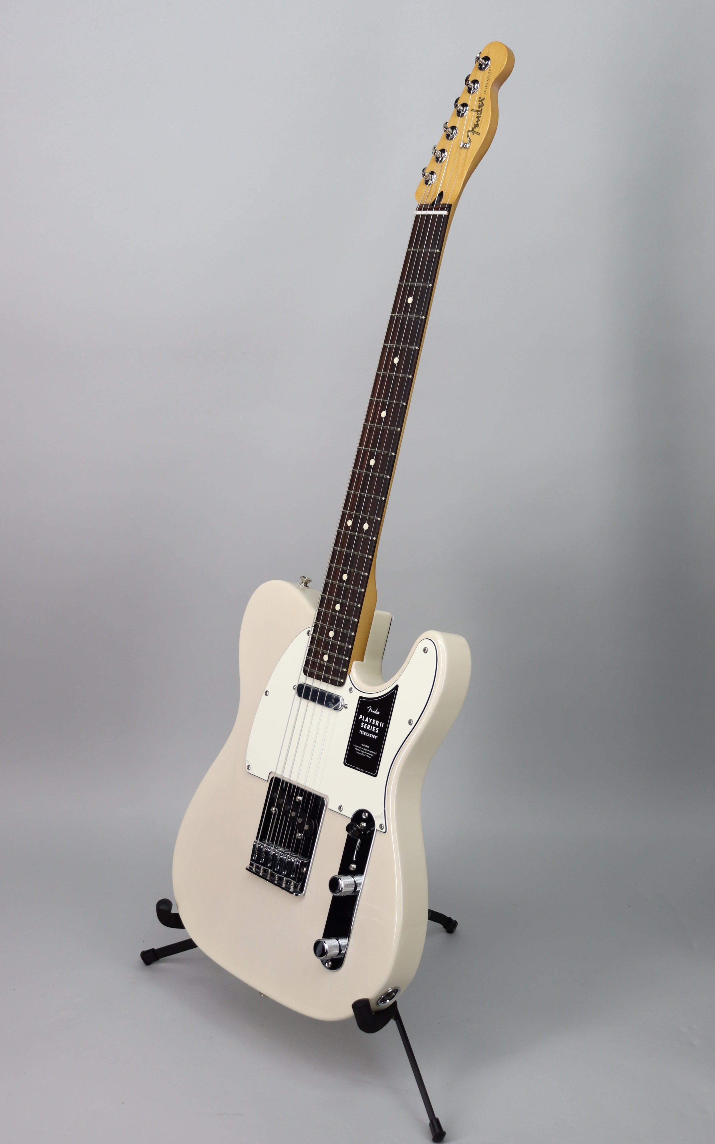 Fender Player II Telecaster Electric Guitar - White Blonde Chambered Ash Body | Professional Quality for Stage & Studio Performances