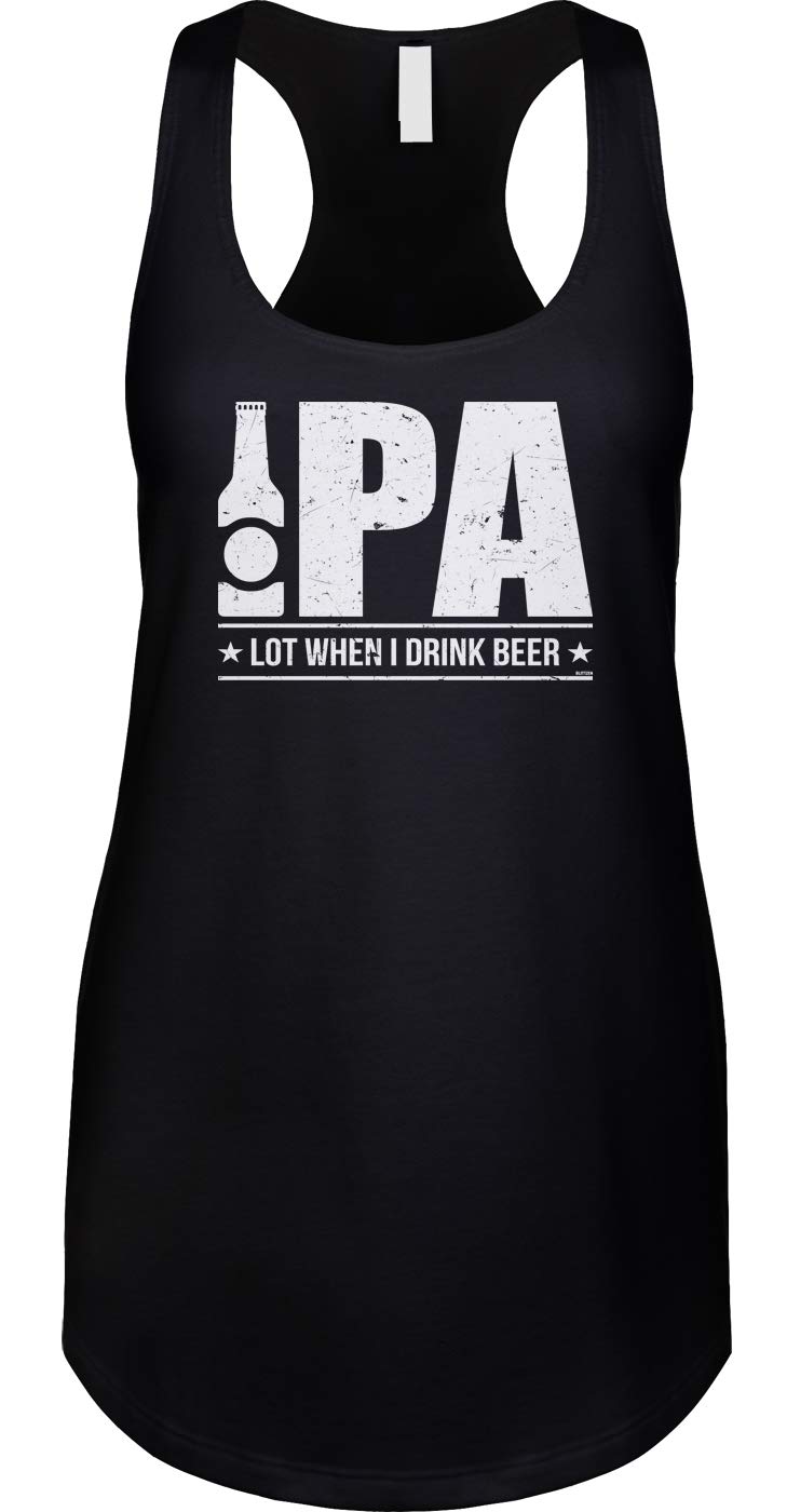 Funny IPA Beer Drinking Pun Tank Top for Women - Perfect for Bar Hopping, Parties & Casual Outings