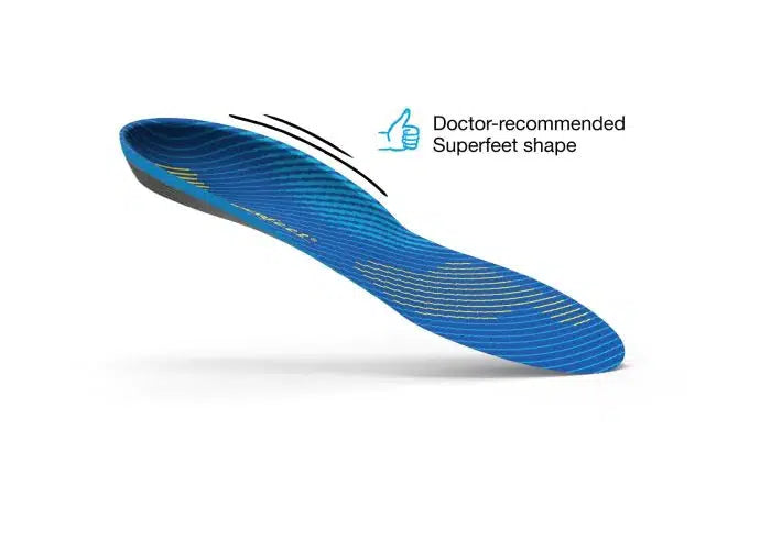 Running Support Insoles for Medium Arch - Thin & Comfortable Orthotic Shoe Inserts for Jogging, Walking & Daily Activities