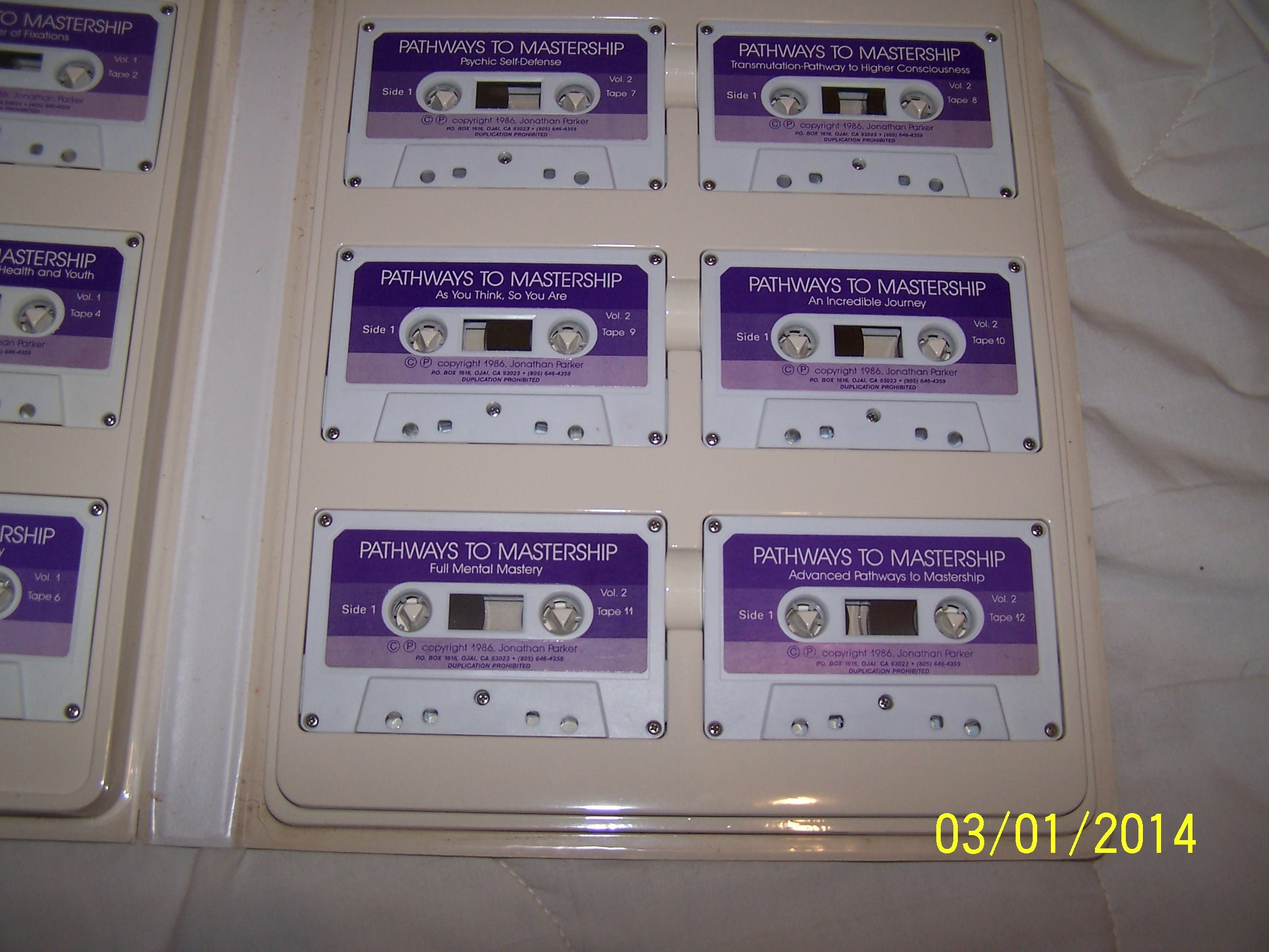 Pathways to Mastership - 12 Audio Cassette Set for Personal Growth & Leadership Development | Perfect for Self-Improvement, Business Training & Motivational Learning