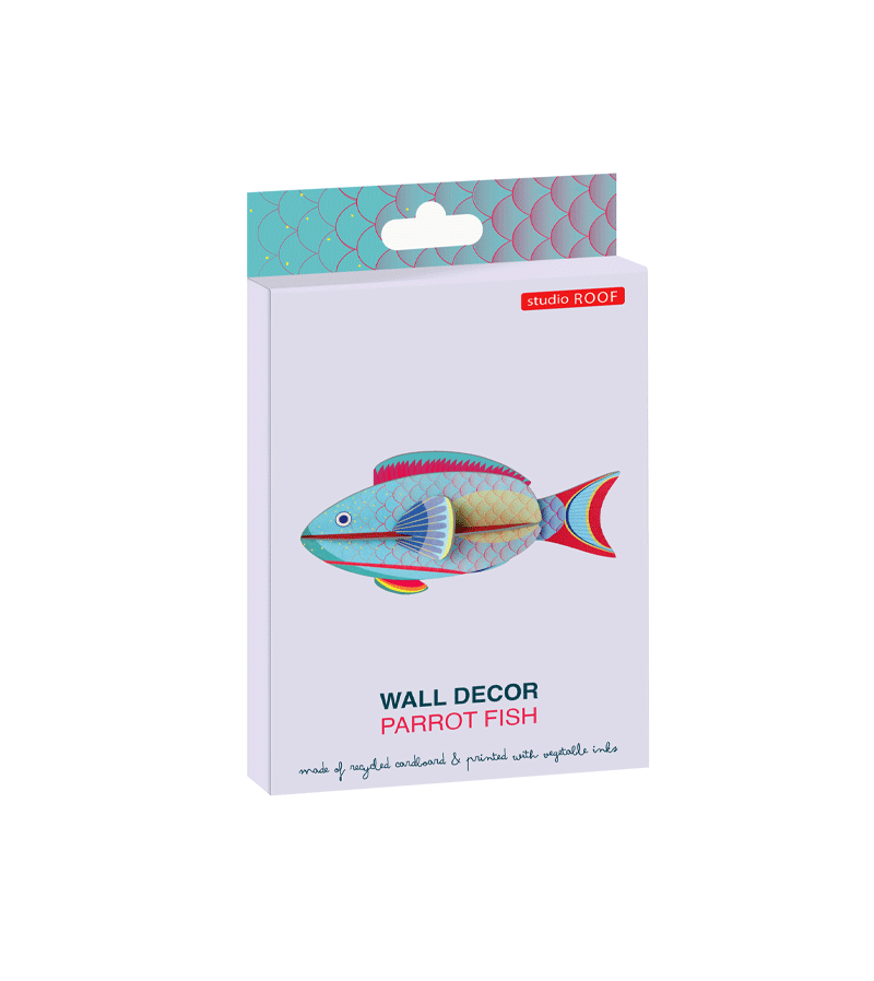 Parrot Fish Small Sea Creature Figurine - Realistic Ocean Animal Decor for Home, Office & Aquarium | Perfect for Marine Lovers & Kids' Educational Play