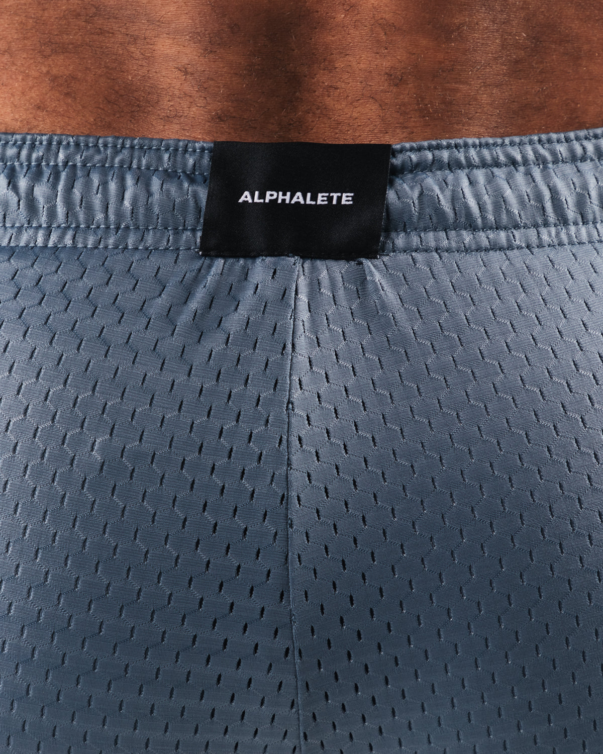 LDB Men's 6-Inch Mesh Shorts - Breathable Quick-Dry Athletic Running Shorts for Gym, Workout & Casual Wear - Whale Blue