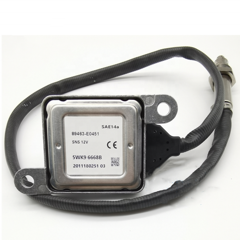 Original Title: 5WK96668 5WK9 6668 89463 E0451 Nitrogen Oxide NOx Sensor SNS12V for Toyota Hino Truck   Optimized Title: **5WK96668 NOx Sensor for Toyota Hino Truck - High-Performance Nitrogen Oxide Sensor (SNS12V, 89463 E0451) - Ideal for Emissions Control & Engine Maintenance**