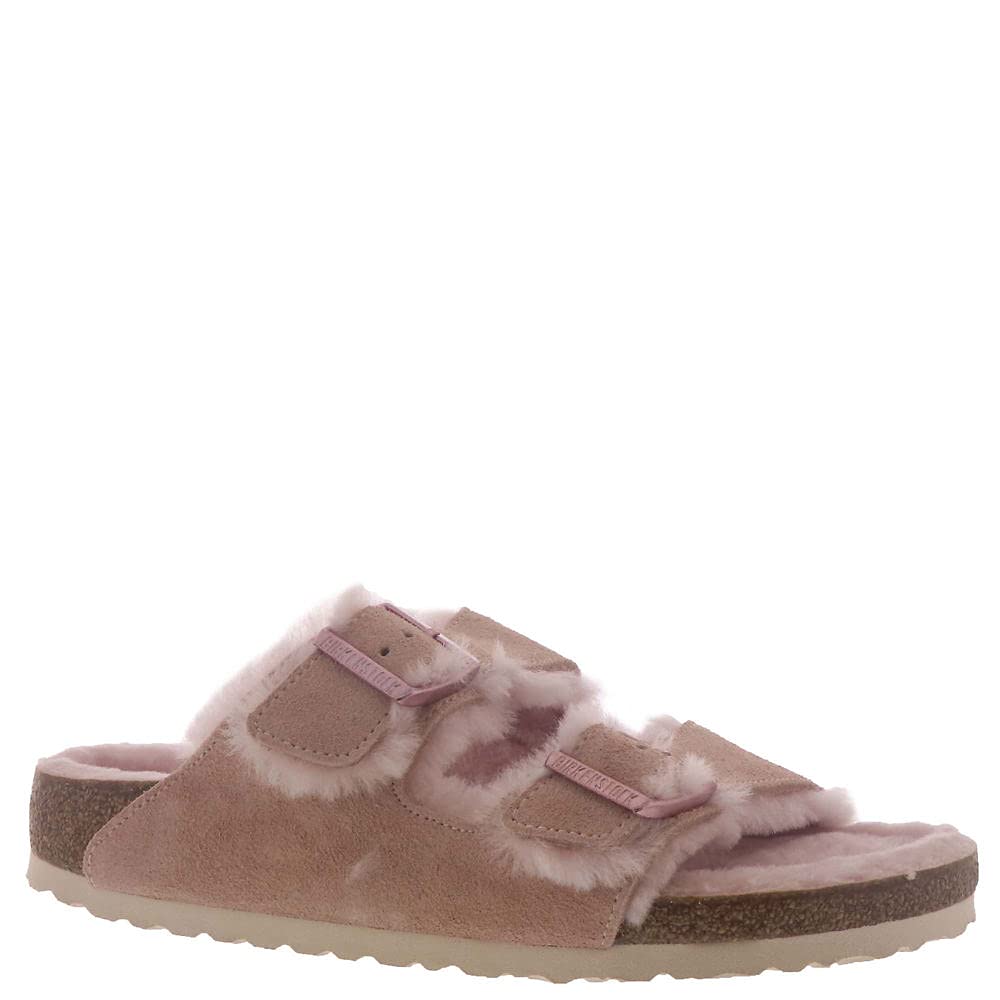 Birkenstock Women's Arizona Shearling Sandals - Soft Wool Lined Comfort Slides for Indoor/Outdoor Wear - Perfect for Home, Office & Casual Outings