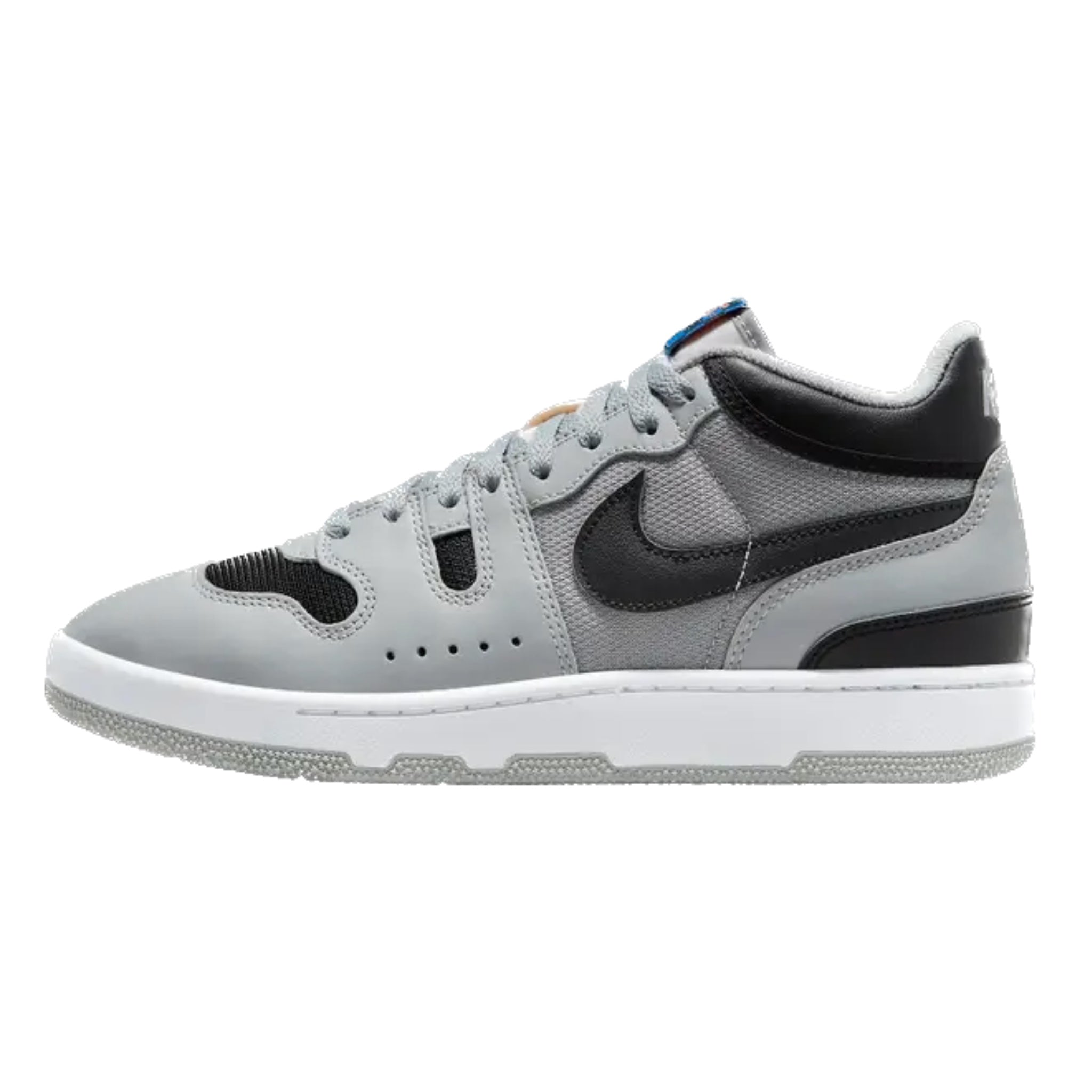 Nike Mac Attack QS SP Sneakers - Light Smoke Grey, Black & White | Retro Running Shoes for Men & Women - Perfect for Casual Wear, Gym & Street Style