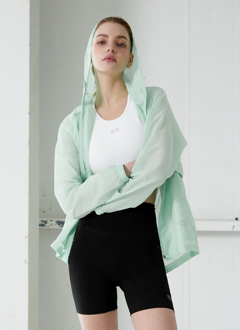 RX Airflow Windbreaker Jacket - Lightweight & Water-Resistant Outdoor Running Jacket for Men & Women - Perfect for Hiking, Jogging, and Travel