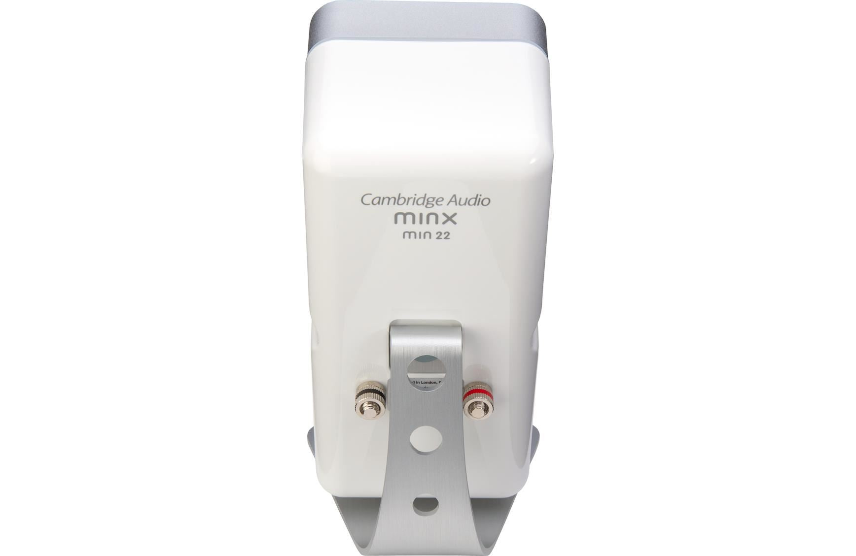 Cambridge Audio MINX MIN22 Compact Bookshelf Speaker - High-Quality Sound for Home Theater, Gaming & Music Listening