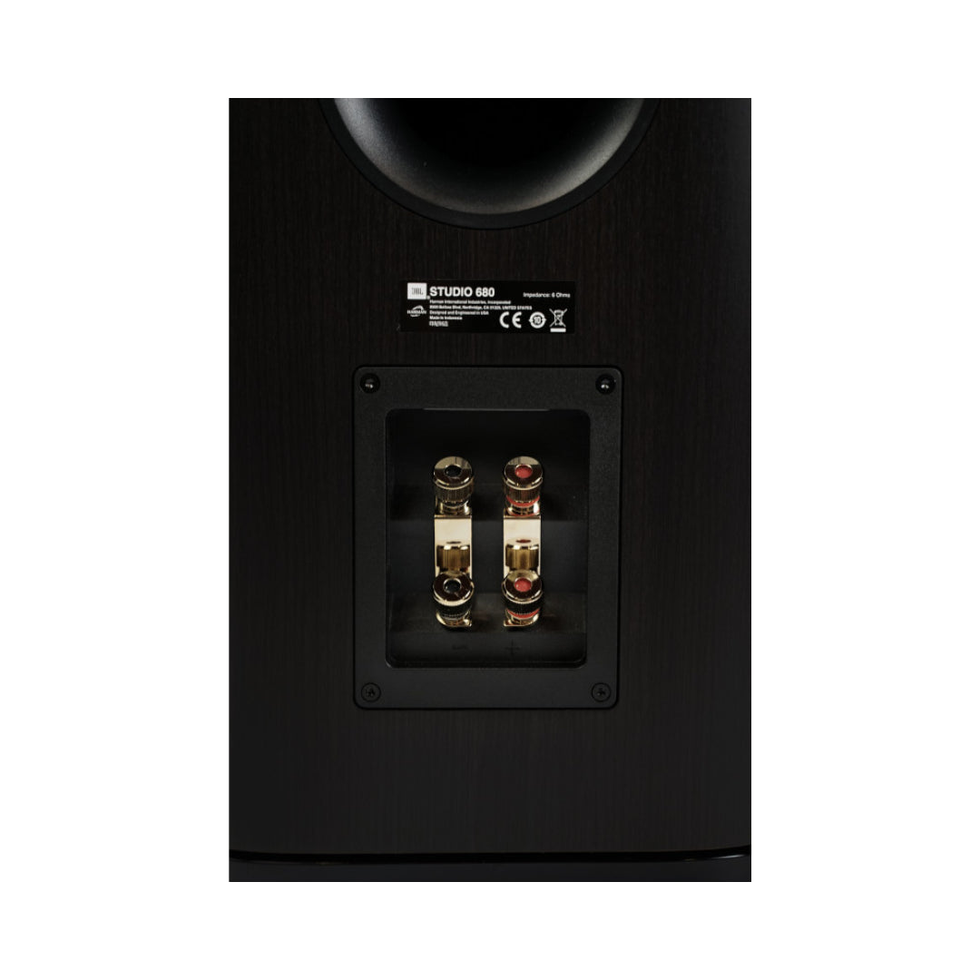 JBL Studio 680 2.5 Way Floorstanding Speaker - High Performance Home Audio System for Movies, Music & Gaming | Premium Sound Quality for Living Room & Home Theater Setup