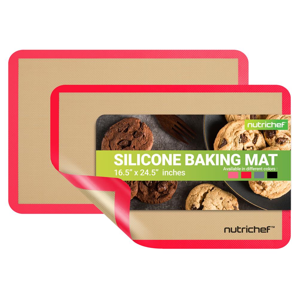 Non-Stick Silicone Baking Mat - Reusable Parchment Paper Alternative for Cookies, Pastries & Bread - Perfect for Baking, Roasting & Food Prep