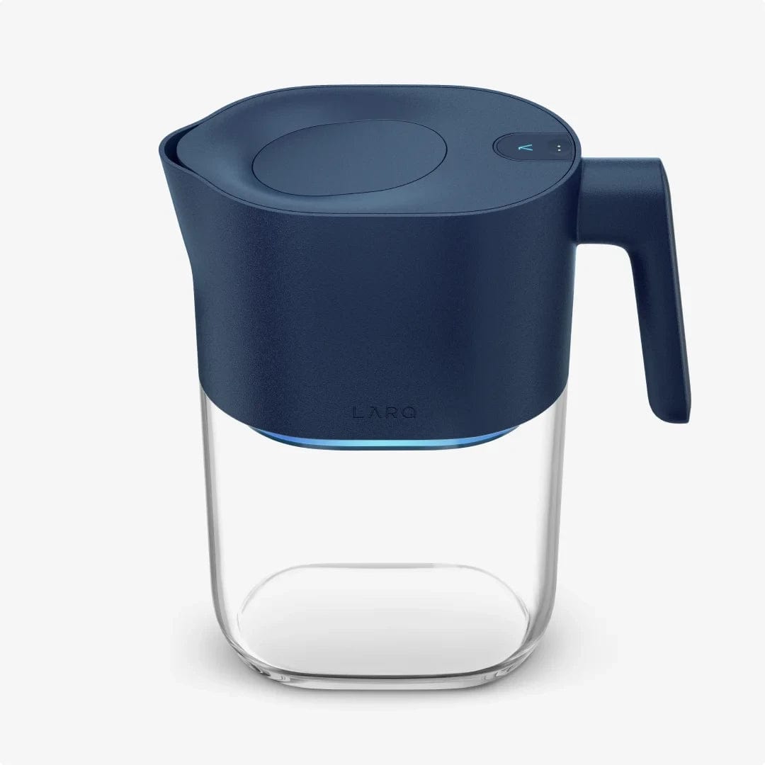 LARQ PureVis 1.9L Self-Cleaning Water Filter Pitcher with UV-C Technology - BPA Free for Home & Office Use - Removes 99.9% of Bacteria & Heavy Metals - Perfect for Drinking, Cooking & Refreshing Hydration
