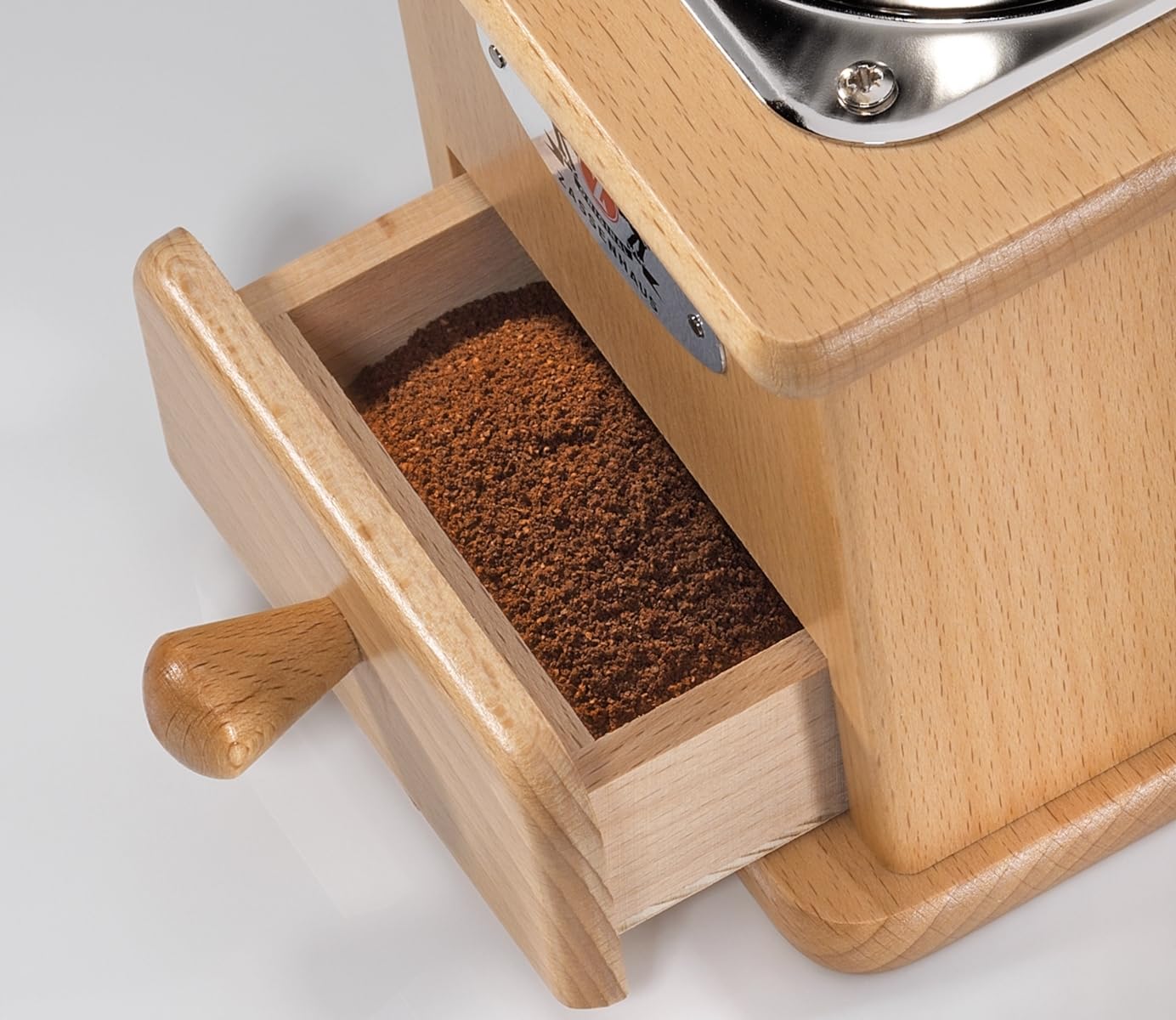 Premium Zassenhaus Brasilia Black Beech Coffee Grinder - Manual Burr Mill for Espresso, French Press & Pour Over - Perfect for Home Baristas & Coffee Enthusiasts