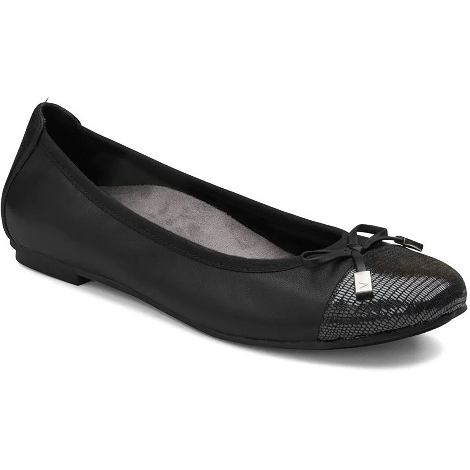Vionic Spark Minna Black Women's Comfortable Orthopedic Sandals - Perfect for Walking, Travel & Everyday Wear