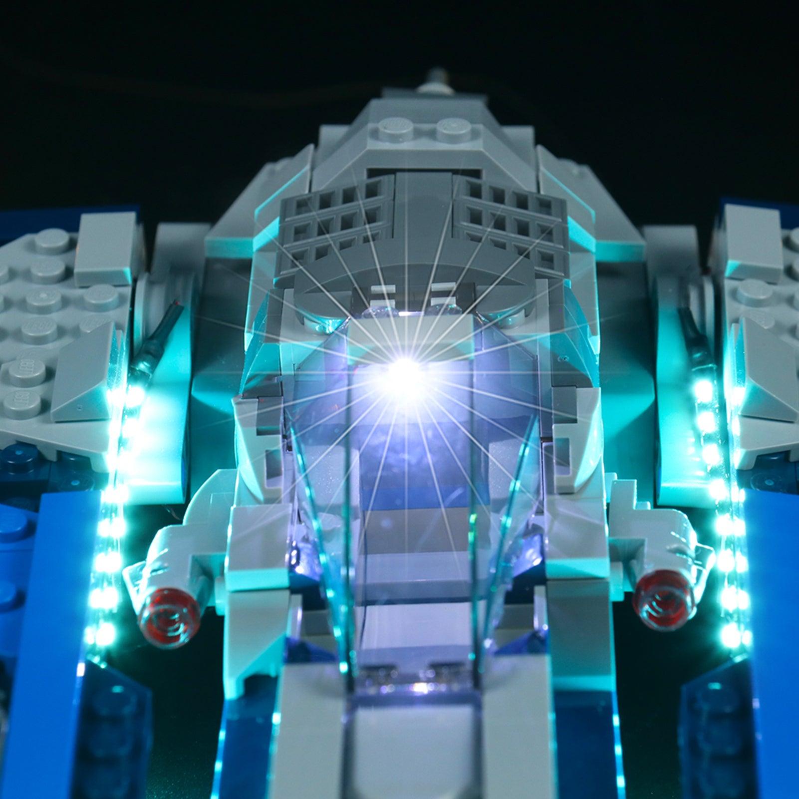 Best Light Kit for Lego Star Wars Mandalorian Starfighter 75316 - DIY Lighting Set with Easy Installation - Perfect for Display & Nighttime Play