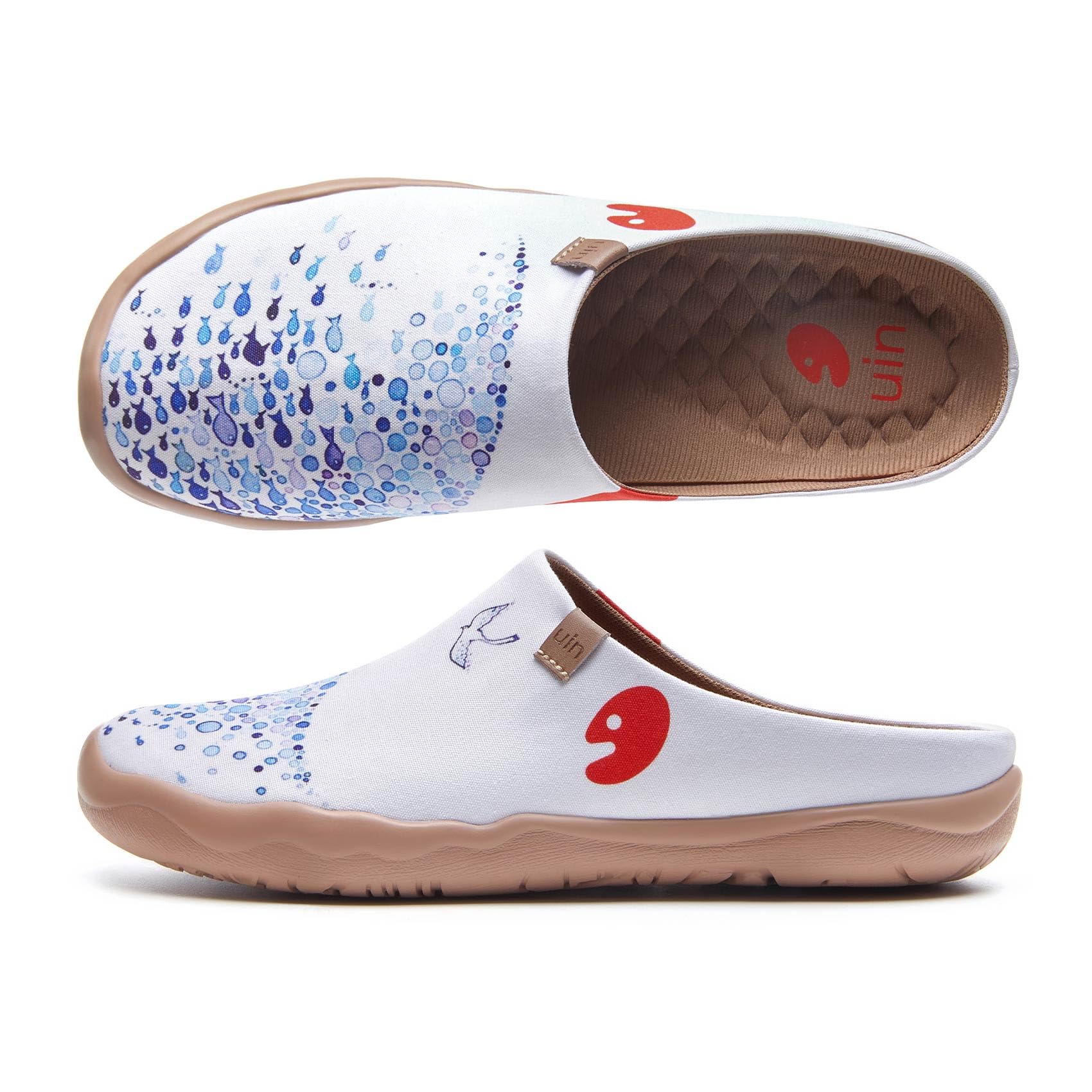 UIN Women's Slip-On Mules - Comfortable & Stylish Casual Shoes for Walking, Travel, and Everyday Wear