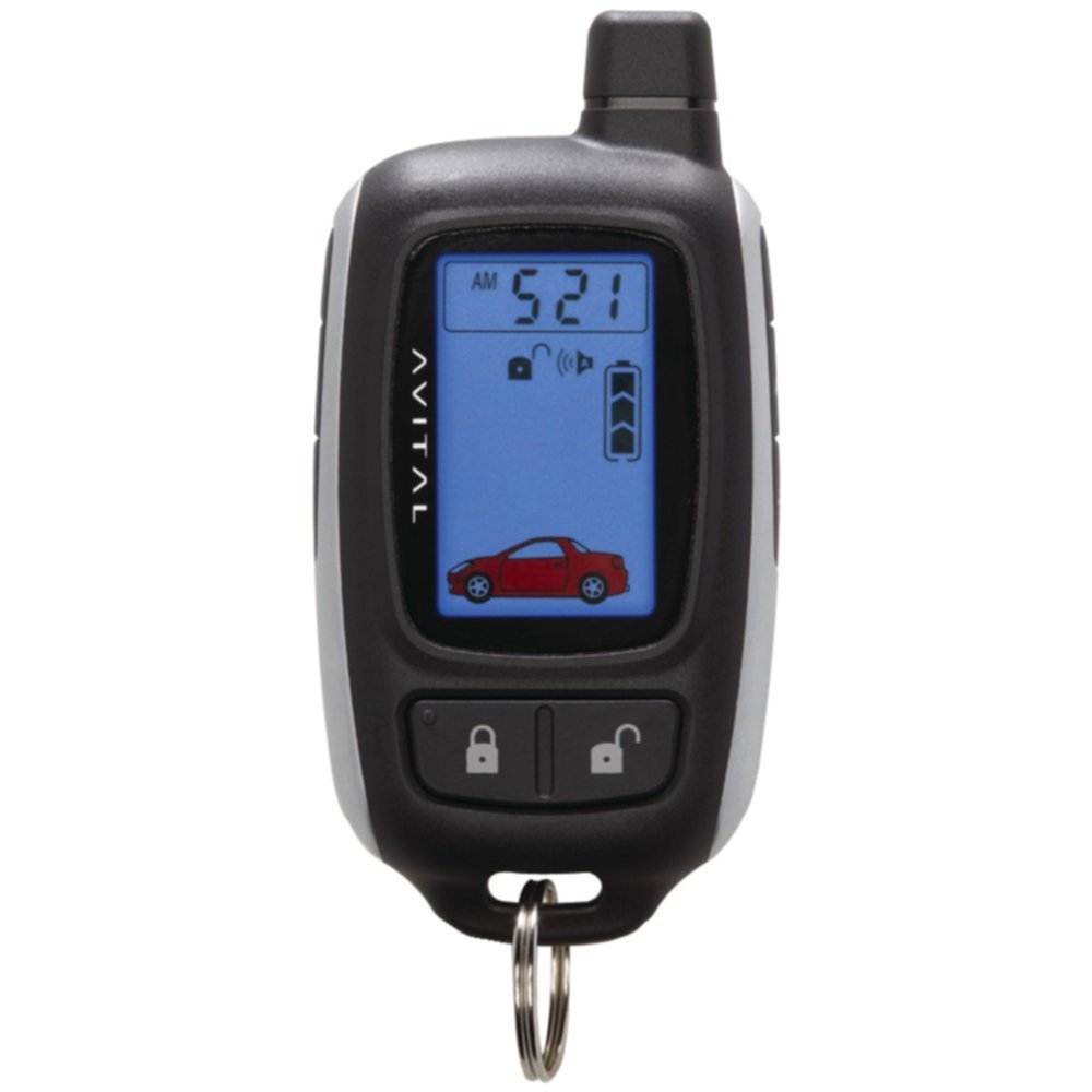 Avital 7352L 2-Way LCD Replacement Remote for Avital 5303L Car Alarm System - Compatible with Most Vehicles, Easy Installation - Perfect for Home & Auto Security Protection