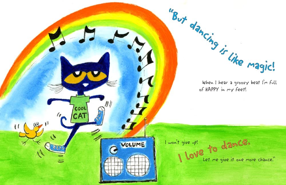 Pete the Cat Cool Cat Boogie Book for Kids Reading Fun