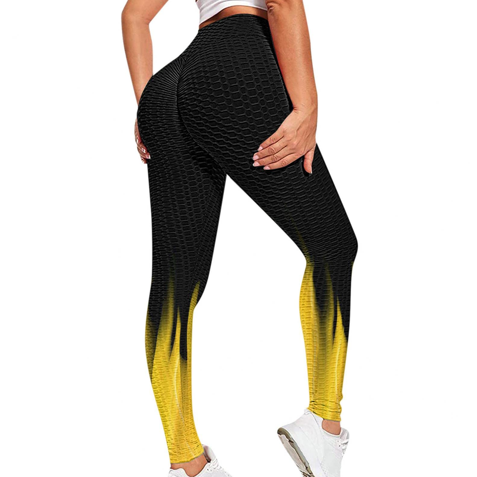 Women's Cotton Leggings - High Waist Tummy Control Slimming Workout Running Yoga Pants for Booty Lift & Comfort | Perfect for Gym, Lounge & Everyday Wear