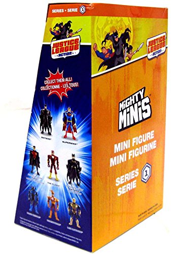 Justice League Action Mighty Minis JLA Series 1 Mystery Box - 36 Pack Collectible Figures for DC Comics Fans - Perfect for Display, Gifts & Superhero Playtime