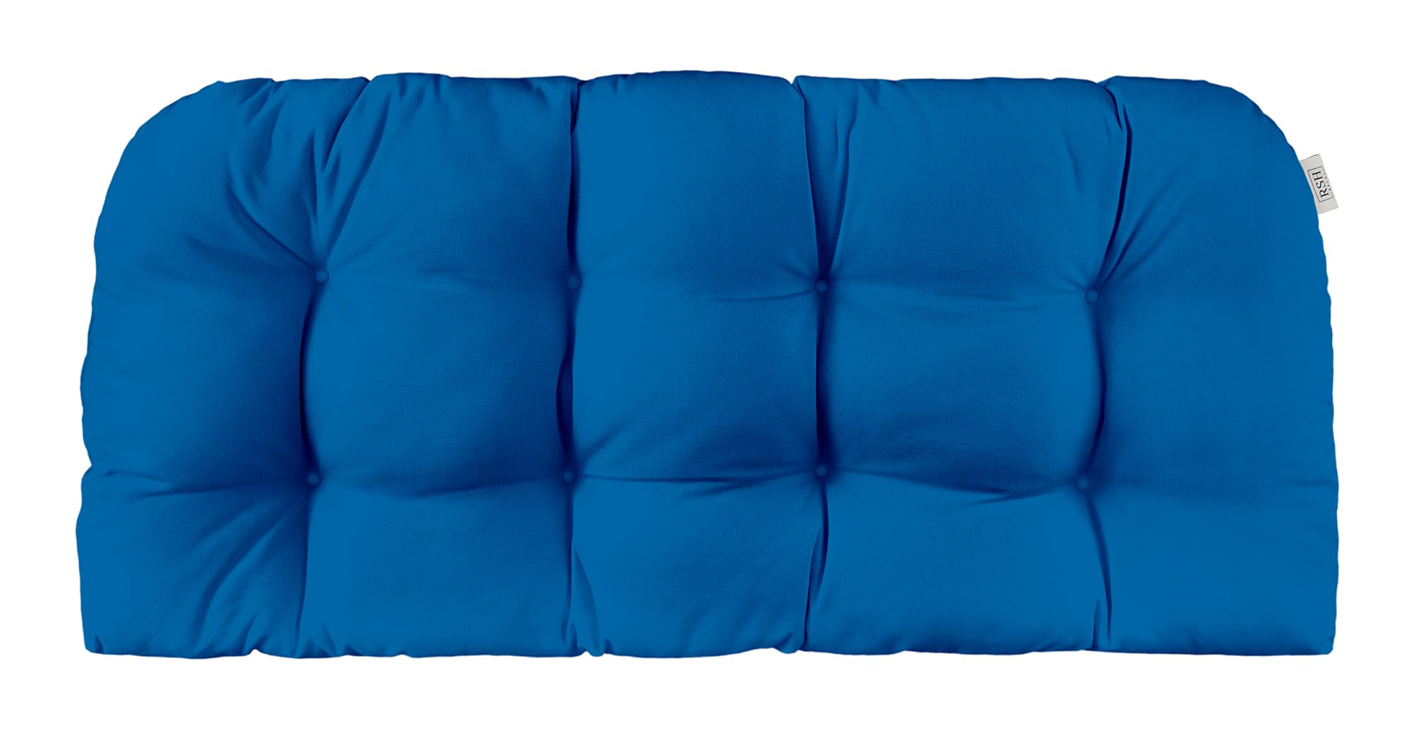 Sunbrella Tufted Wicker Loveseat Cushion 41