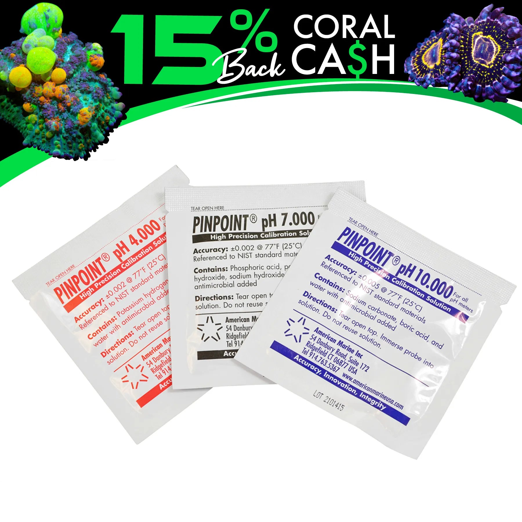 Milwaukee pH & ORP Probe Calibration Solution 7.01 & 10.01 - High Accuracy Buffer Solution for Water Testing, Aquariums, Pools, and Hydroponics