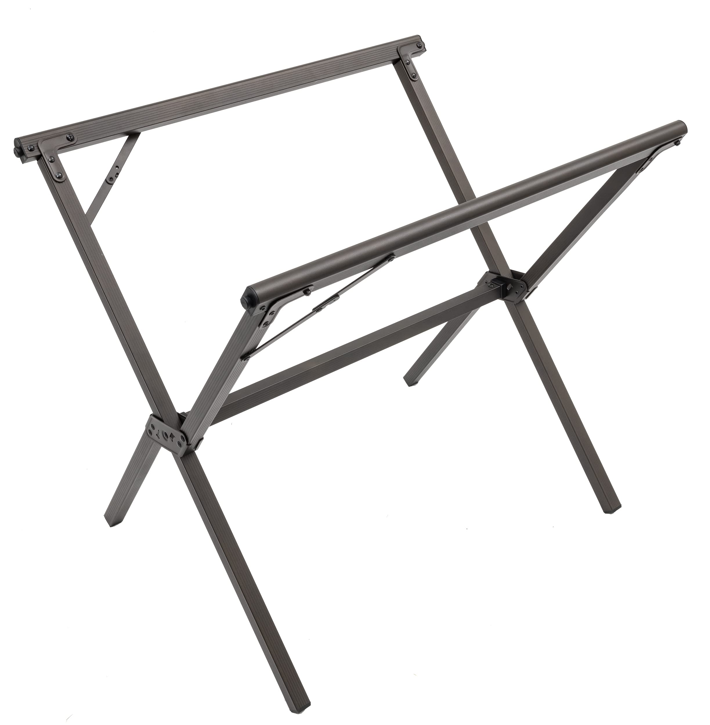 ALPS Mountaineering Folding Camping Table - Lightweight Aluminum X Frame, Easy-Clean Roll Top with Carry Bag (3 Sizes) - Perfect for Outdoor Picnics, Beach Trips, and Backyard BBQs