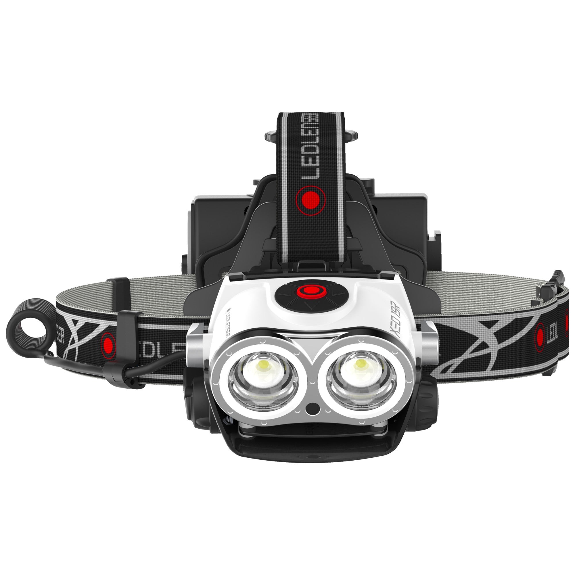 XEO19R Rechargeable LED Headlamp - 500 Lumens Bright White Light, Waterproof Headlight for Camping, Hiking, Running & Outdoor Activities