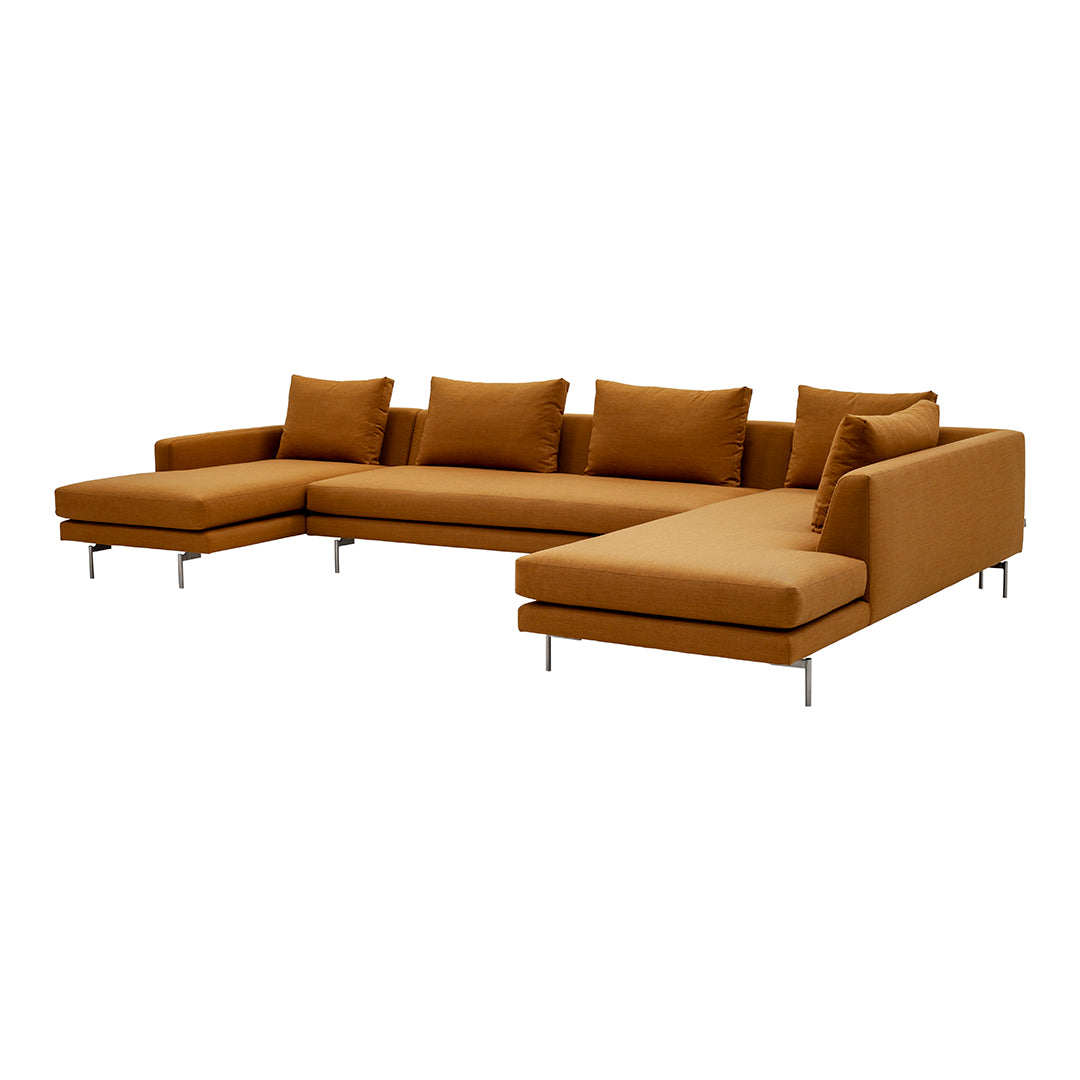 Modular Sofa Edge V2 - Customizable Sectional Couch with 25 & 32 Inch Modules for Living Room, Lounge & Home Theater Seating