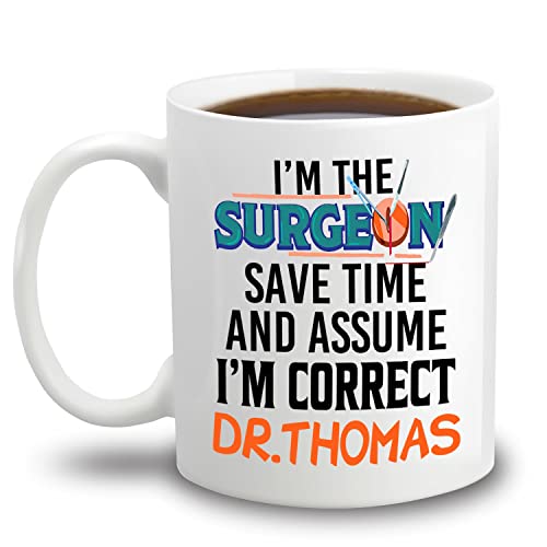 I'm The Surgeon Doctor White Mug