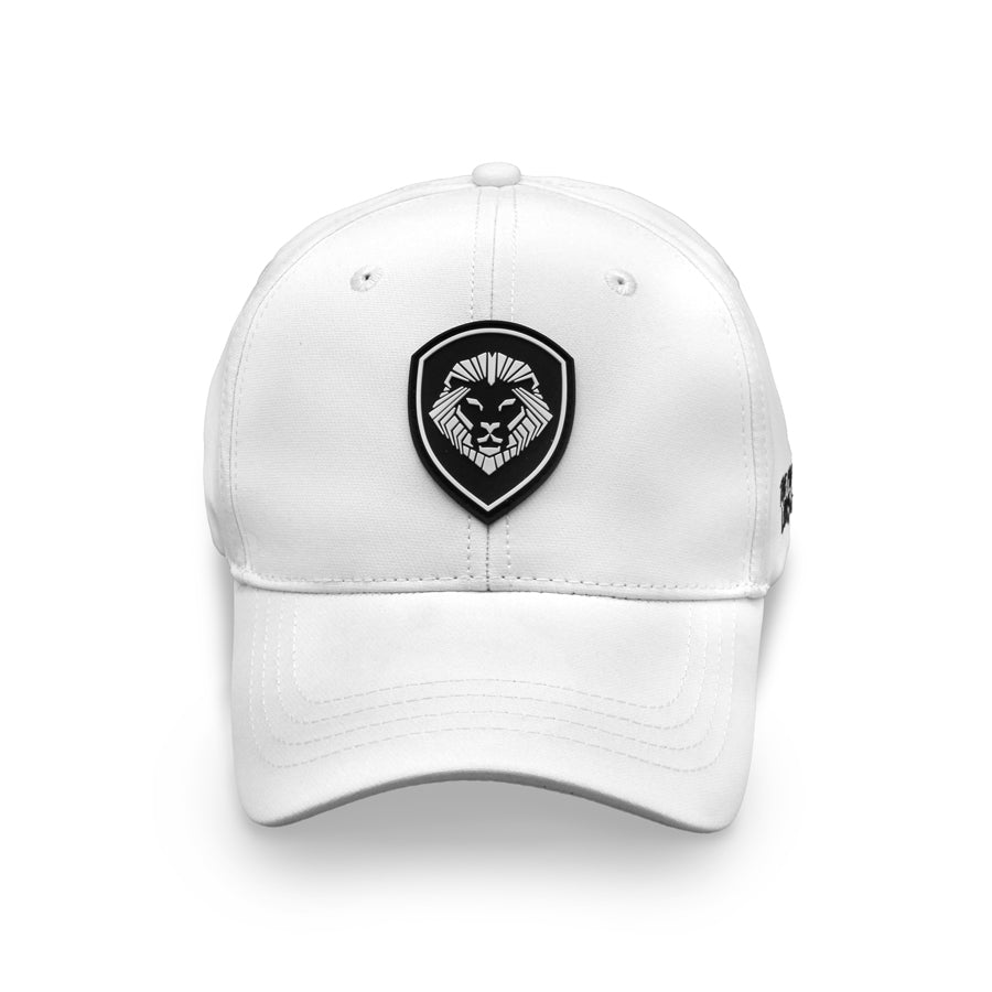 VT Shield Logo Future Looks Bright White & Black Snapback Hat - Stylish Adjustable Baseball Cap for Men & Women - Perfect for Sports, Casual Wear & Outdoor Activities