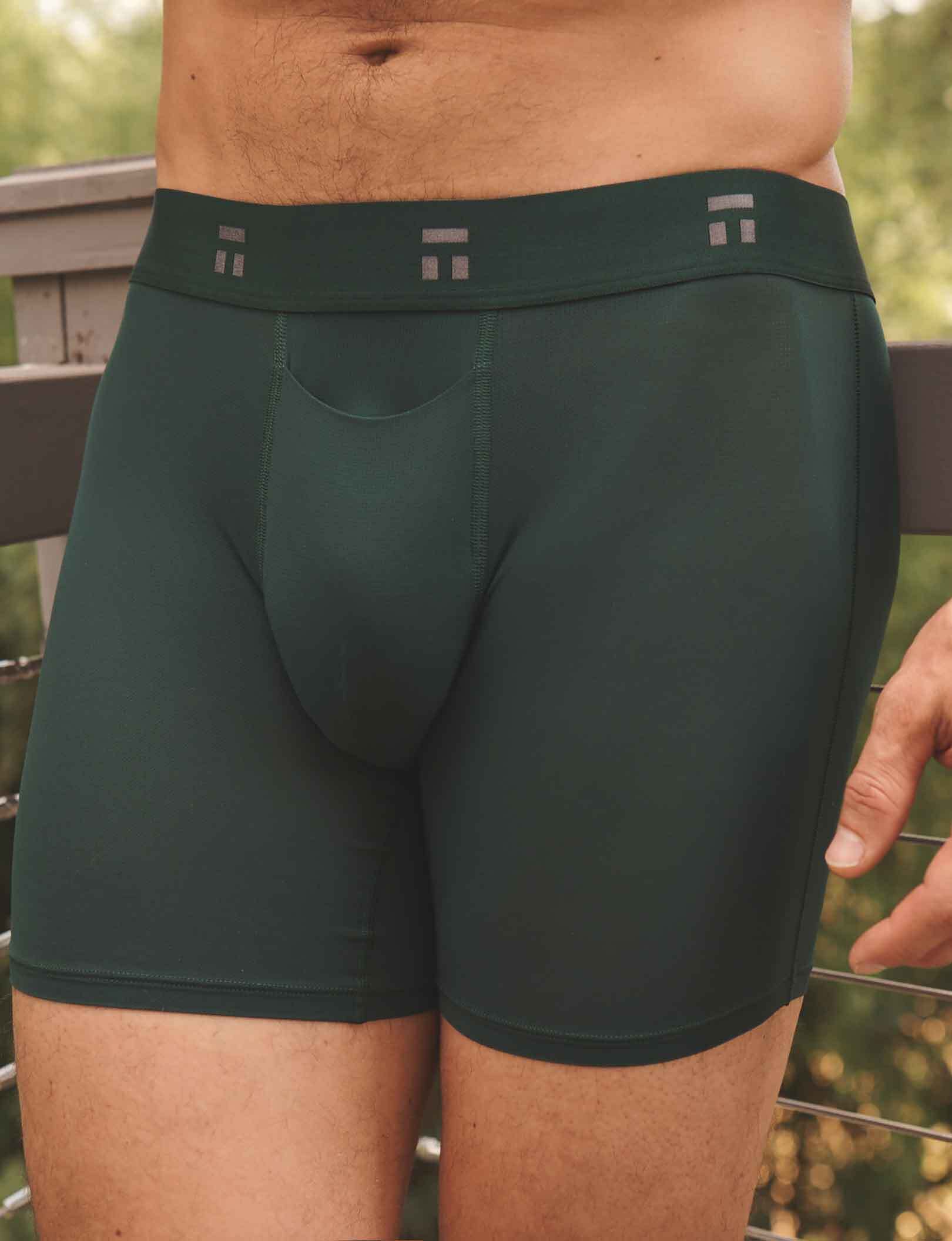 Premium Men's Air Boxer Briefs - 8 Pack - Breathable & Comfortable Underwear for Active Lifestyles - Gym, Running, Travel & Everyday Wear