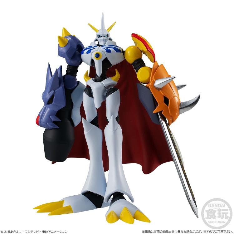 Bandai Digimon Adventure Omegamon Omnimon Shodo Vol. 3 Action Figure - Anime Collectible Toy for Kids & Adults - Perfect for Display, Gifts, and Digimon Fans