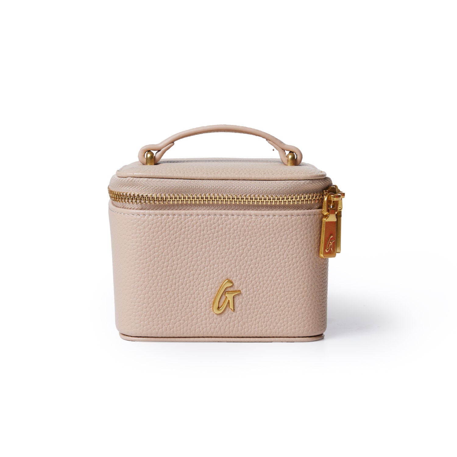 Pebble Jewelry Case Nude - Elegant Jewelry Organizer for Necklaces, Rings & Earrings - Perfect for Travel, Home & Gift Giving