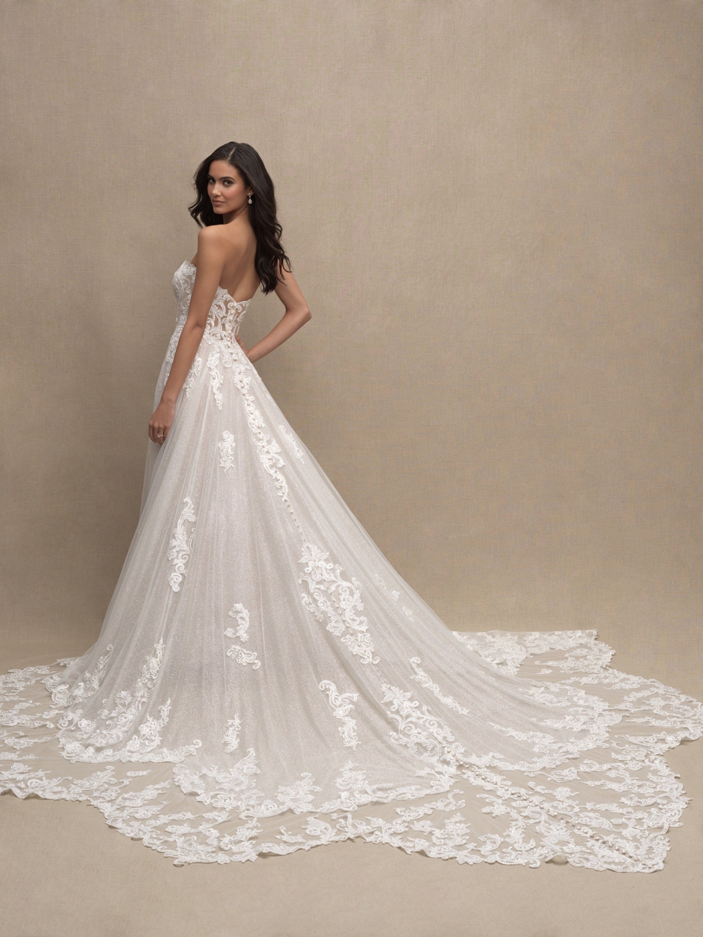 Allure Couture C622 Women's Dress Size 10 - Elegant Evening Gown for Parties, Weddings & Special Occasions