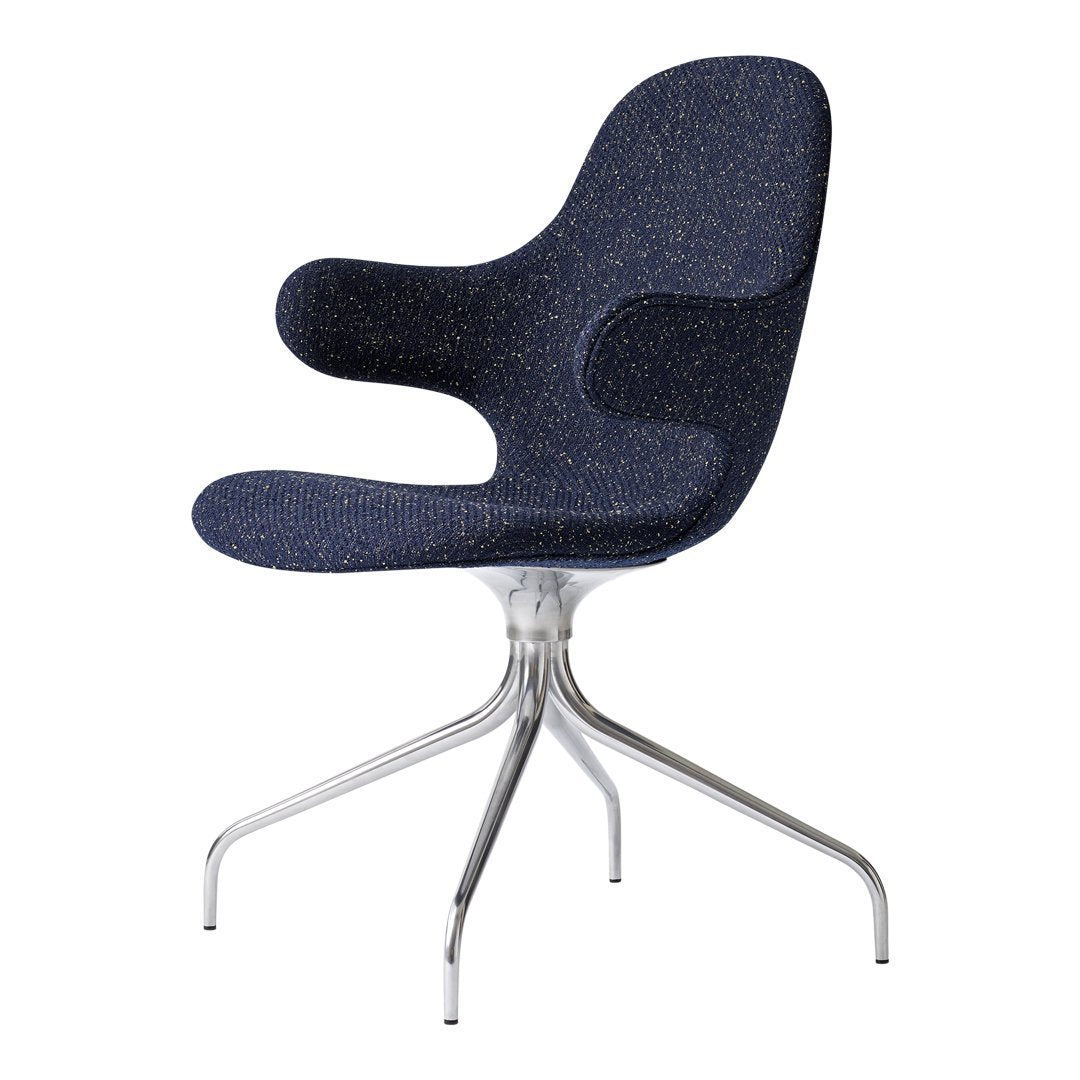 Hayon Catch Chair Jh2 with Swivel Base by Andtradition - Modern Lounge Chair for Living Room, Office, or Reading Nook
